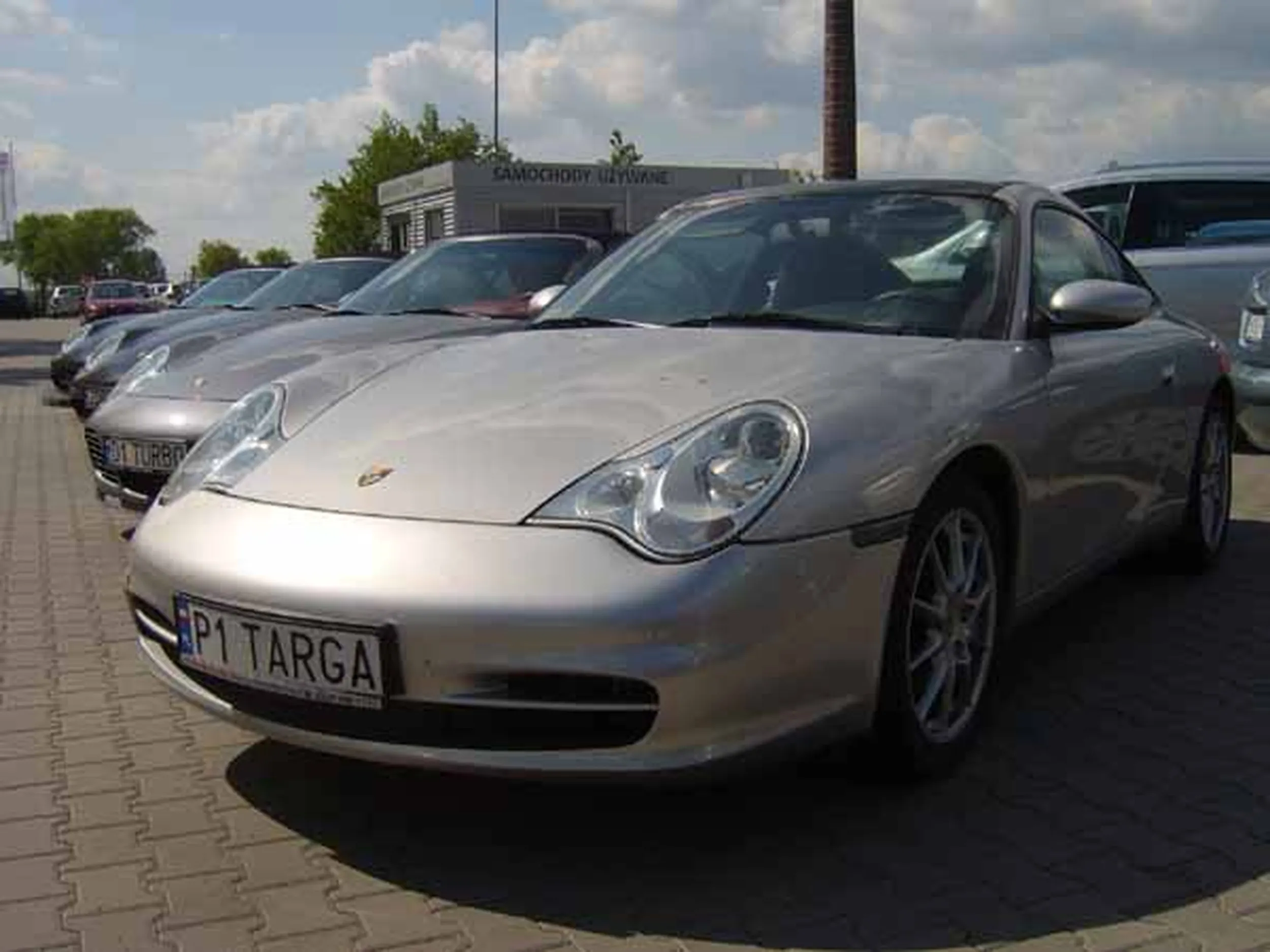 Fajny numer, blacha P1 TARGA