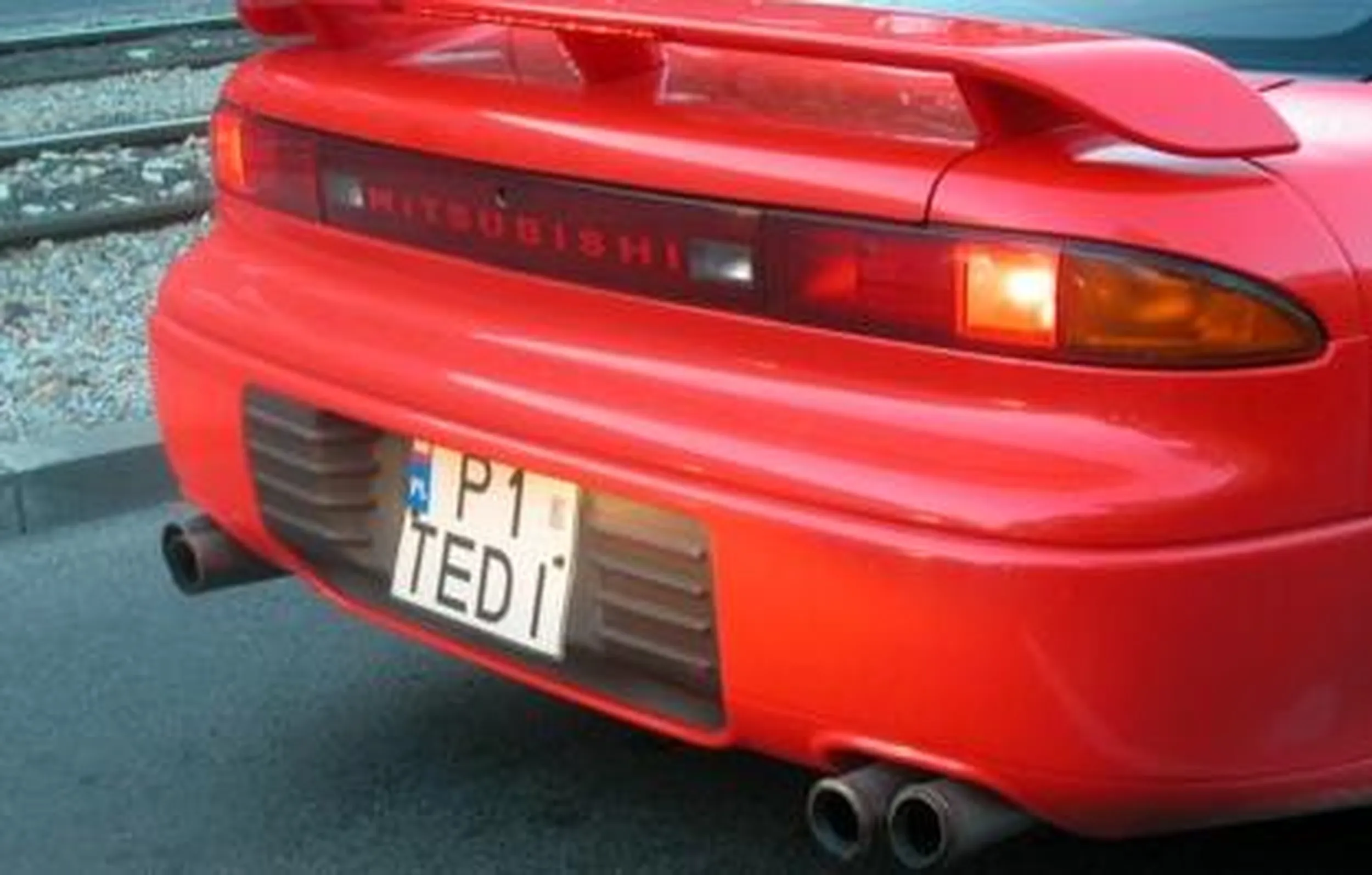 Fajny numer, blacha P1 TEDI