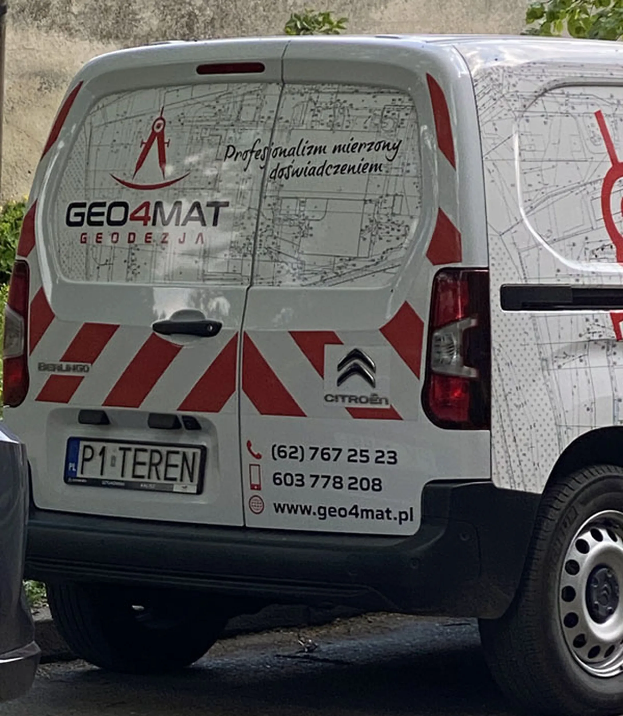 Fajny numer, blacha P1 TEREN