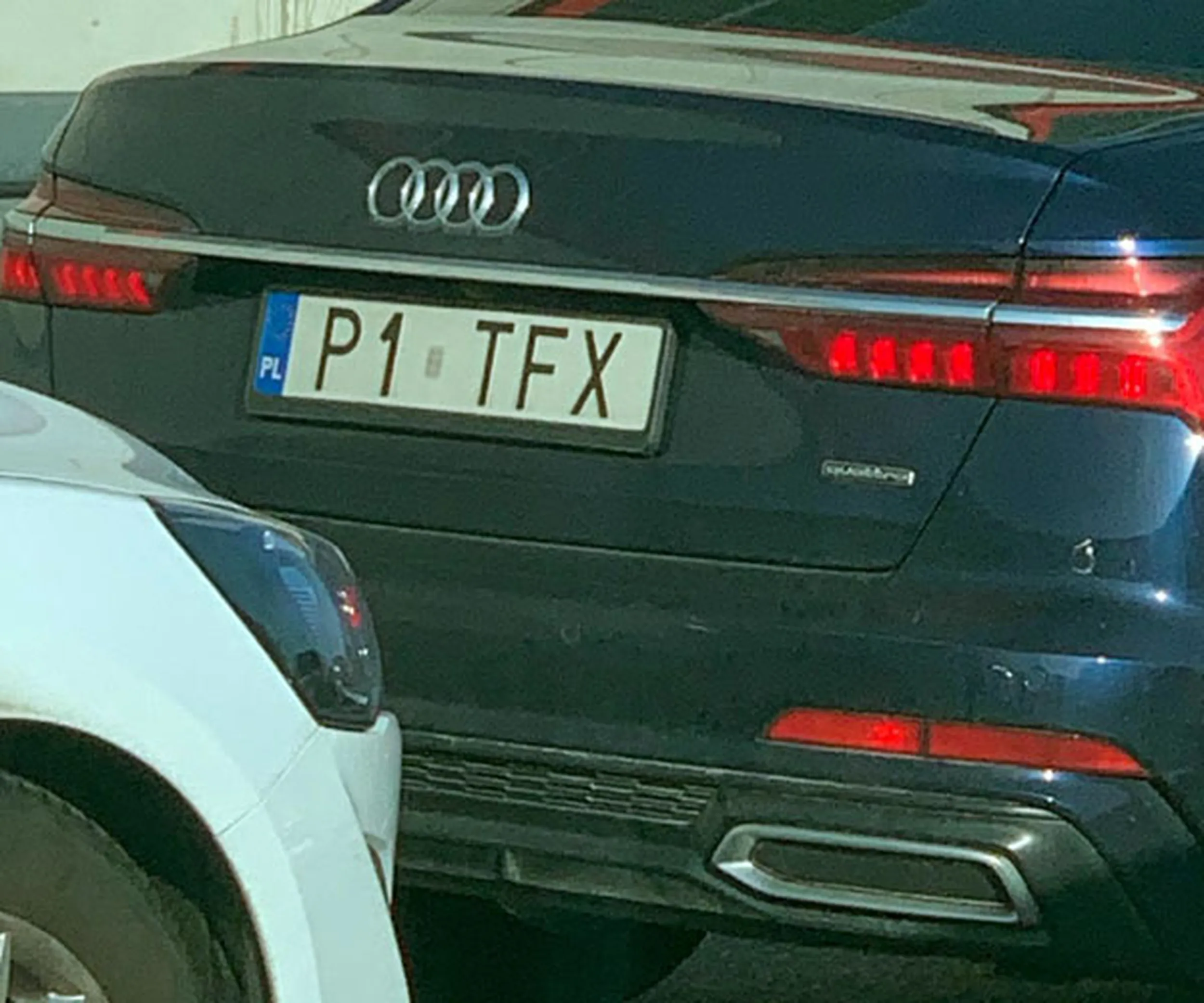 Fajny numer, blacha P1 TFX