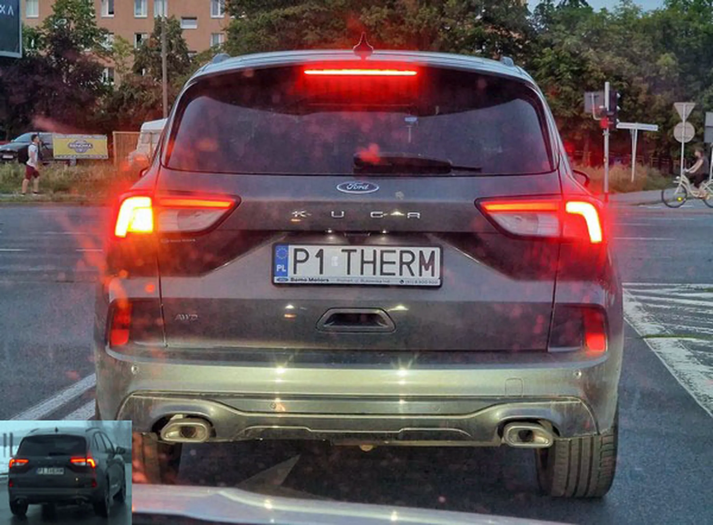 Fajny numer, blacha P1 THERM