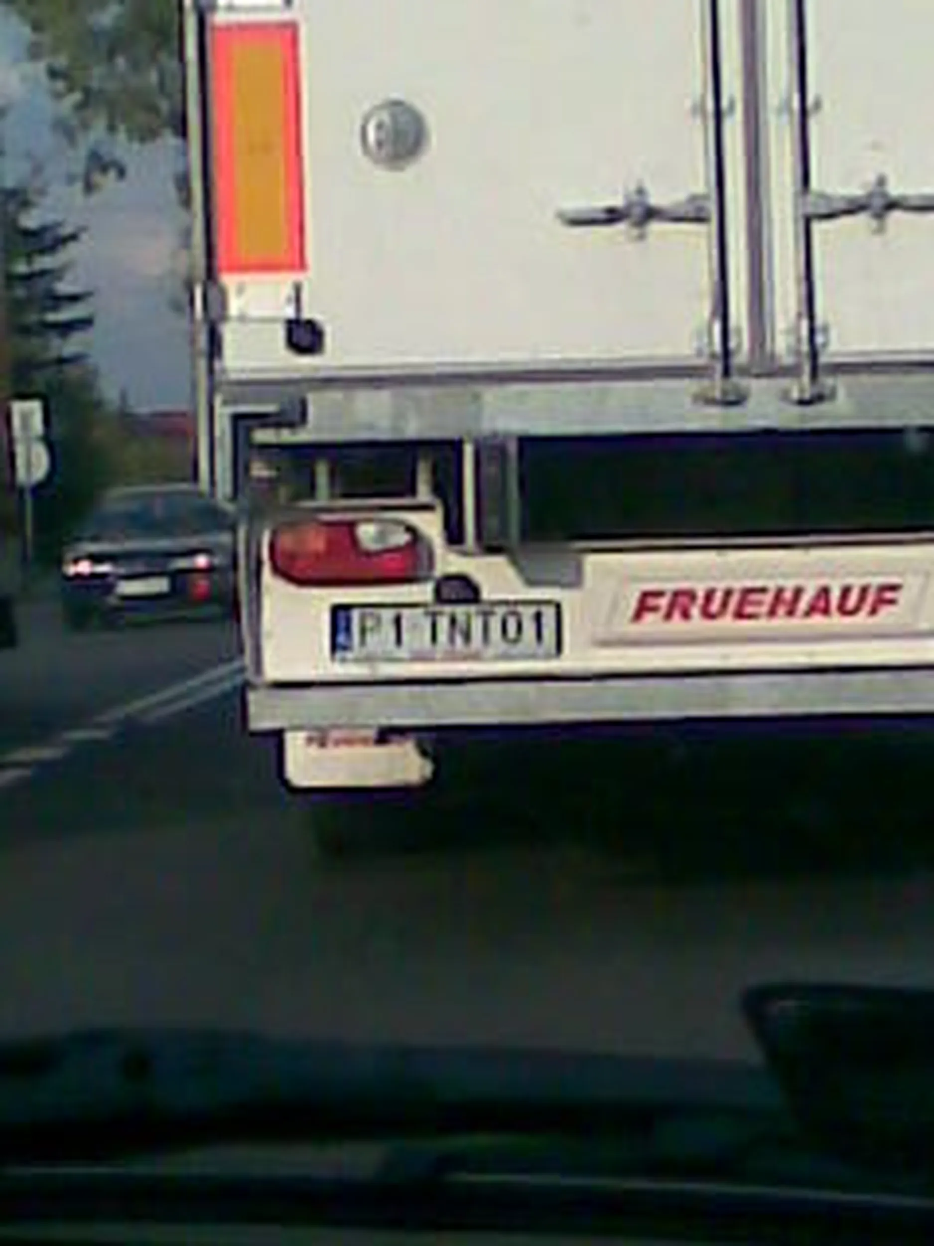 Fajny numer, blacha P1 TNT01