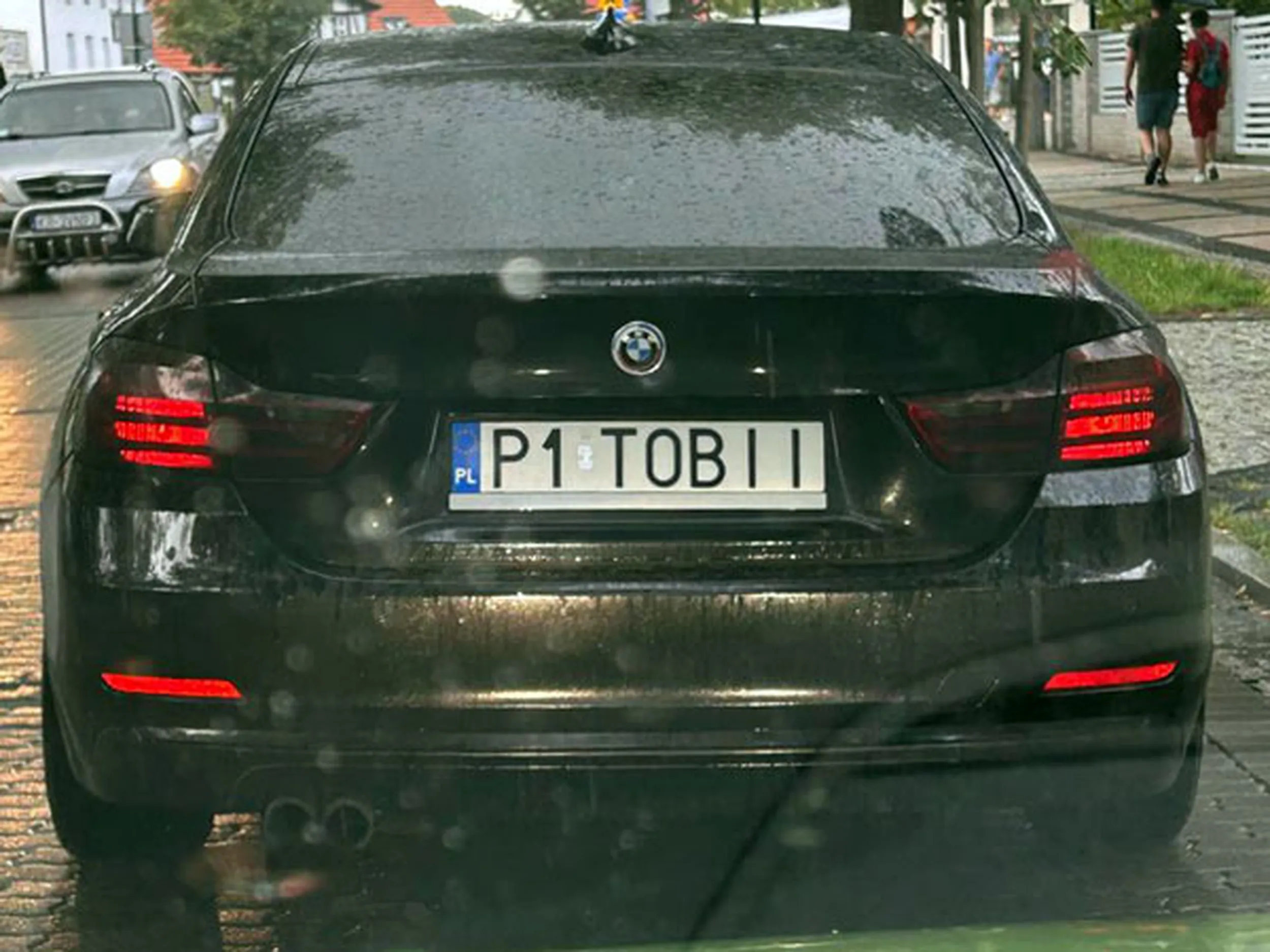 Fajny numer, blacha P1 TOBII