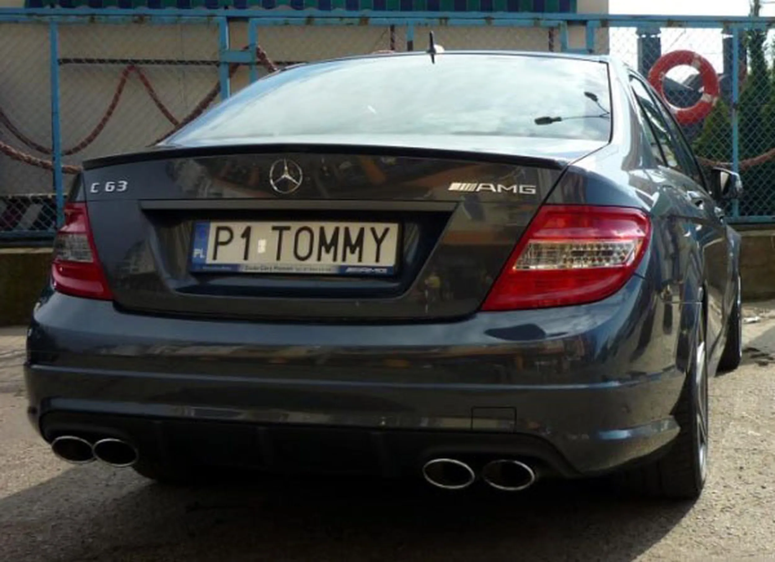 Fajny numer, blacha P1 TOMMY