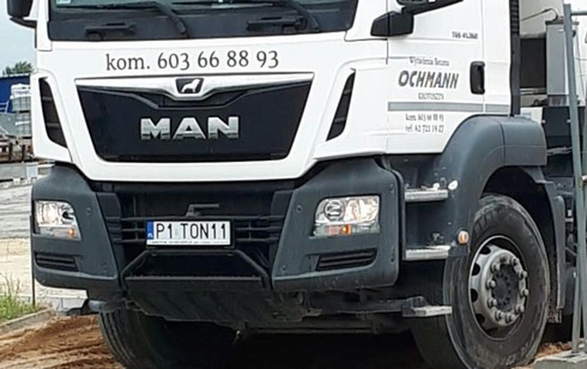 Fajny numer, blacha P1 TON11