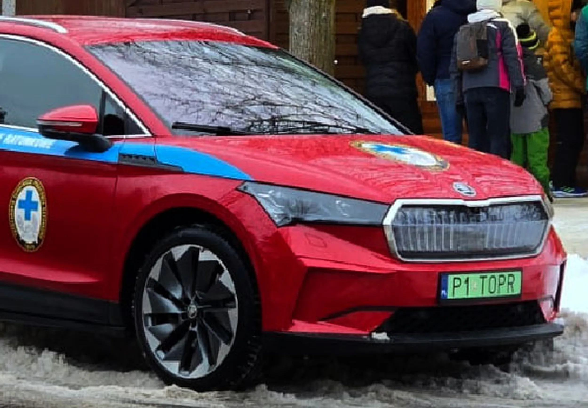 Fajny numer, blacha P1 TOPR