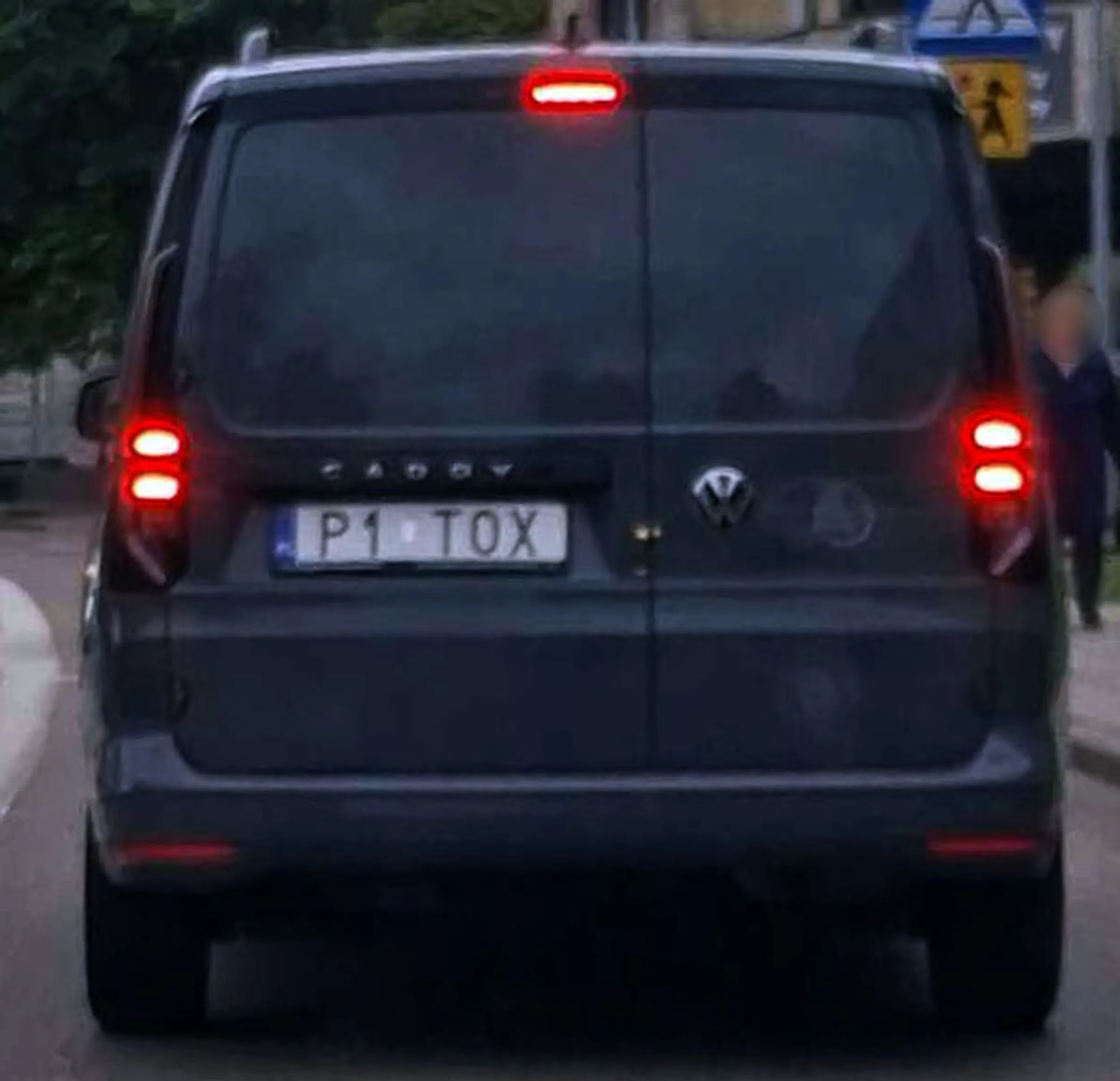 Fajny numer, blacha P1 TOX