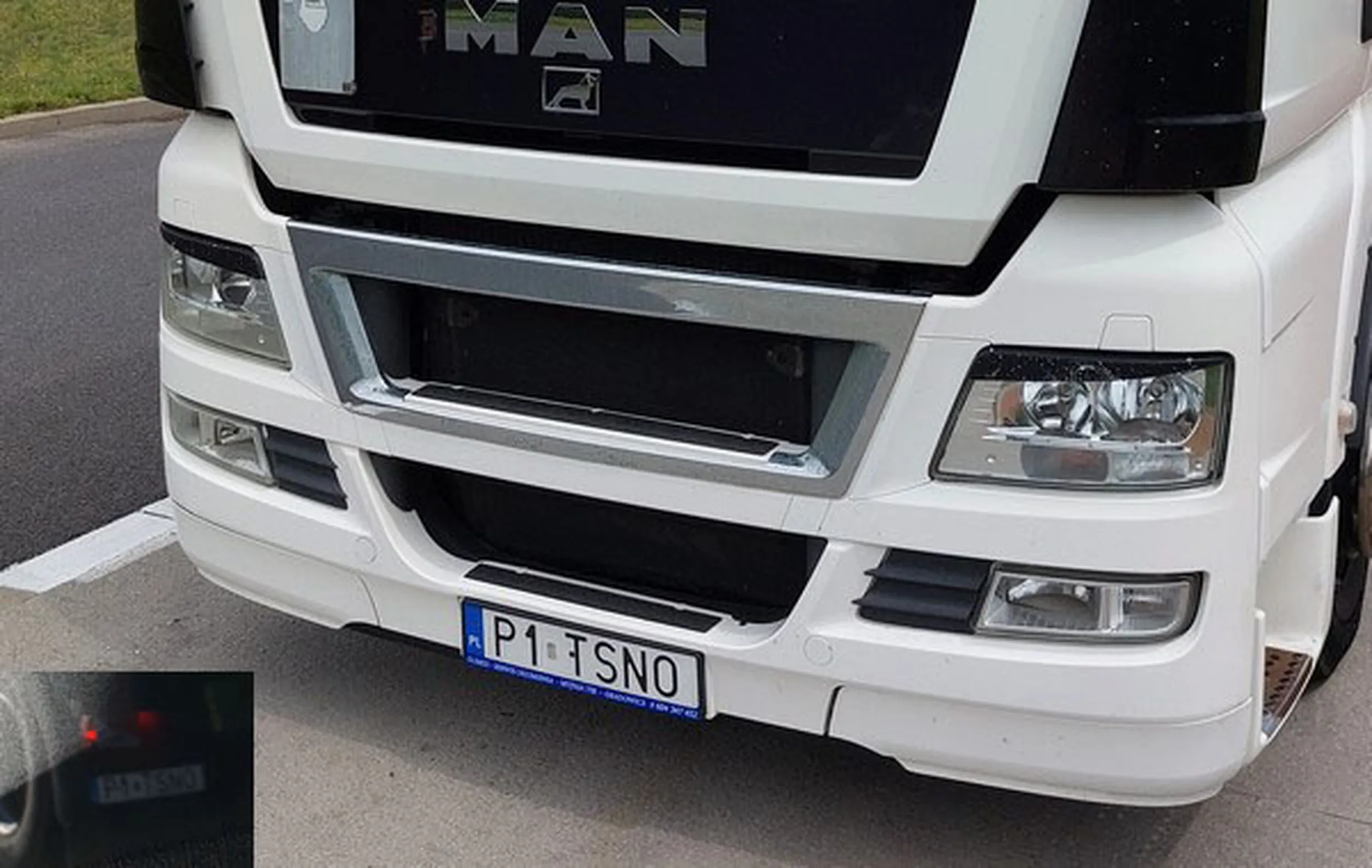 Fajny numer, blacha P1 TSNO