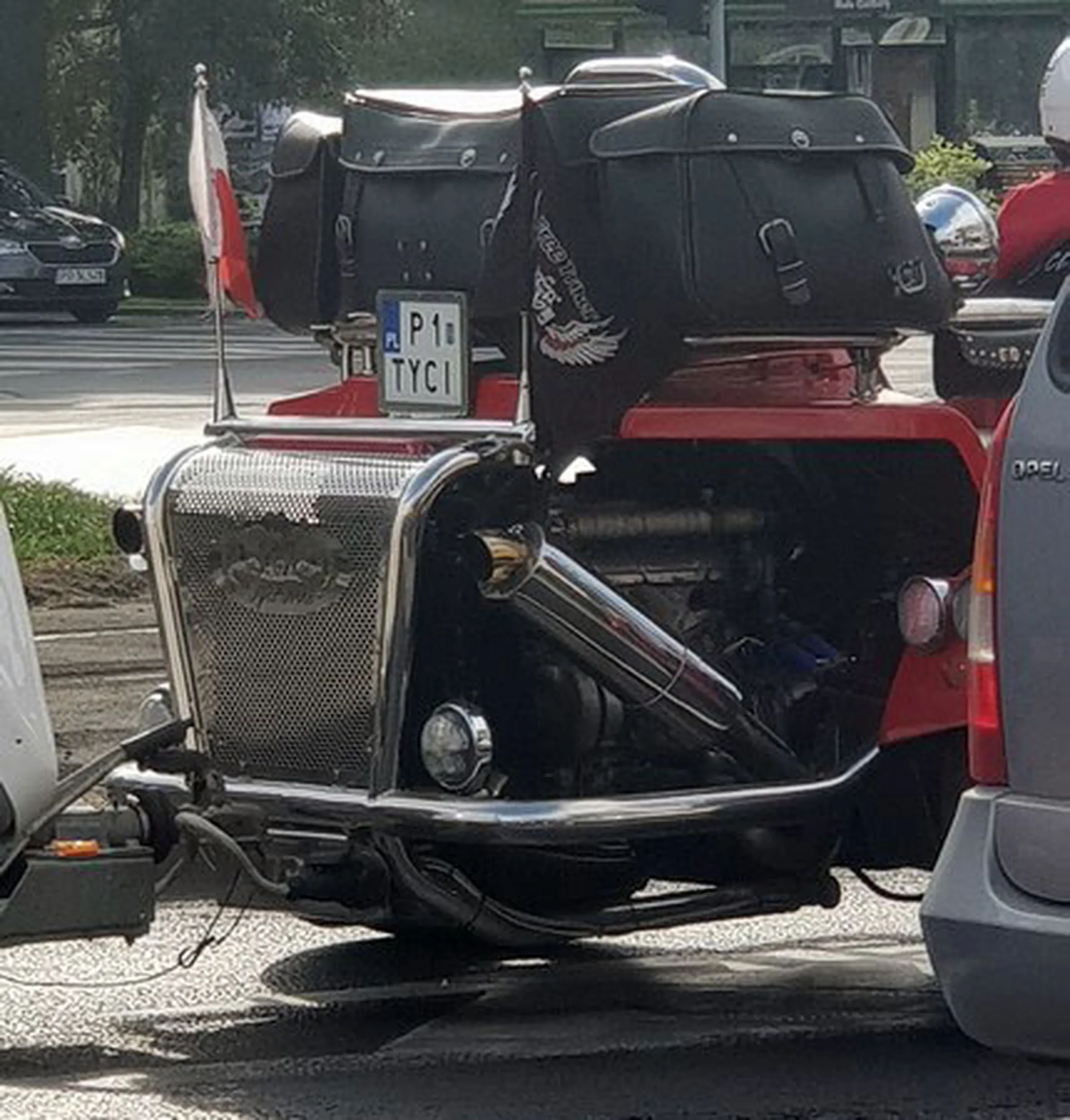 Fajny numer, blacha P1 TYCI