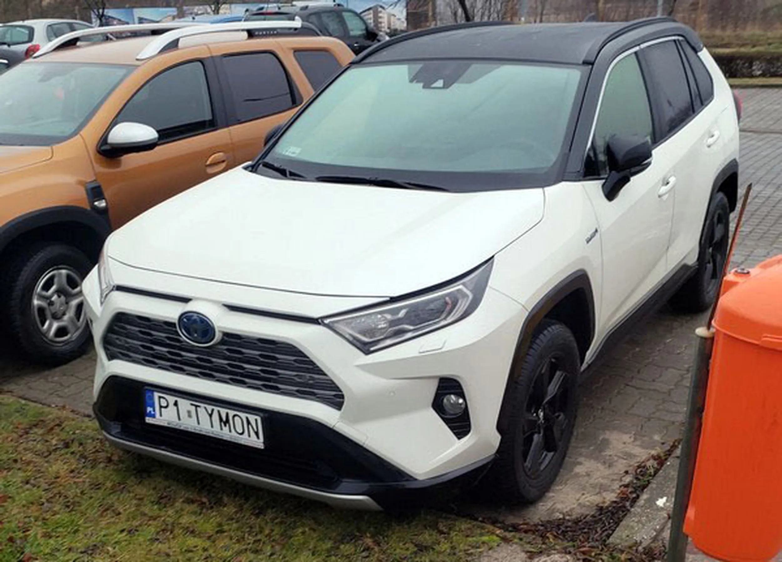 Fajny numer, blacha P1 TYMON