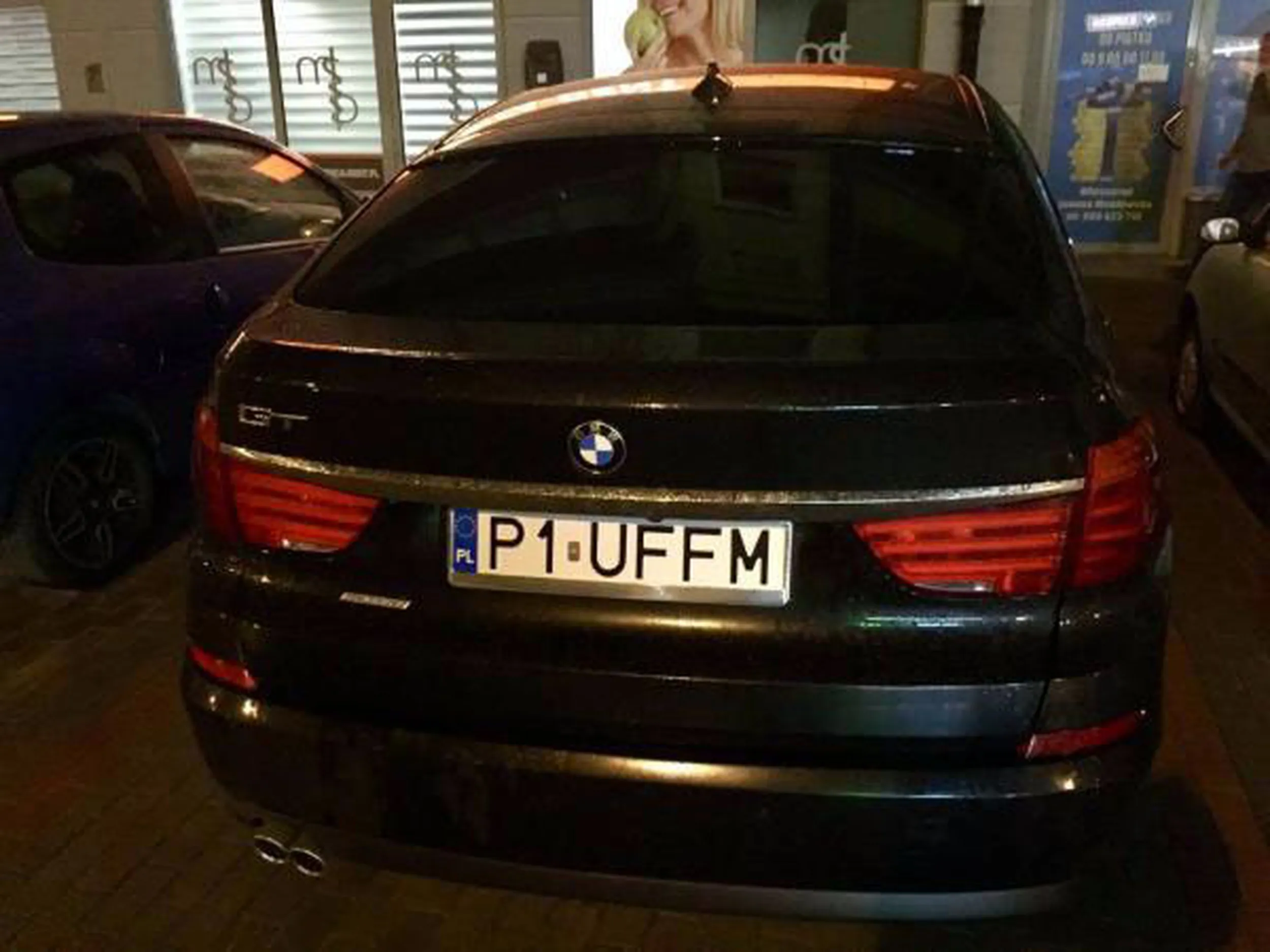 Fajny numer, blacha P1 UFFM