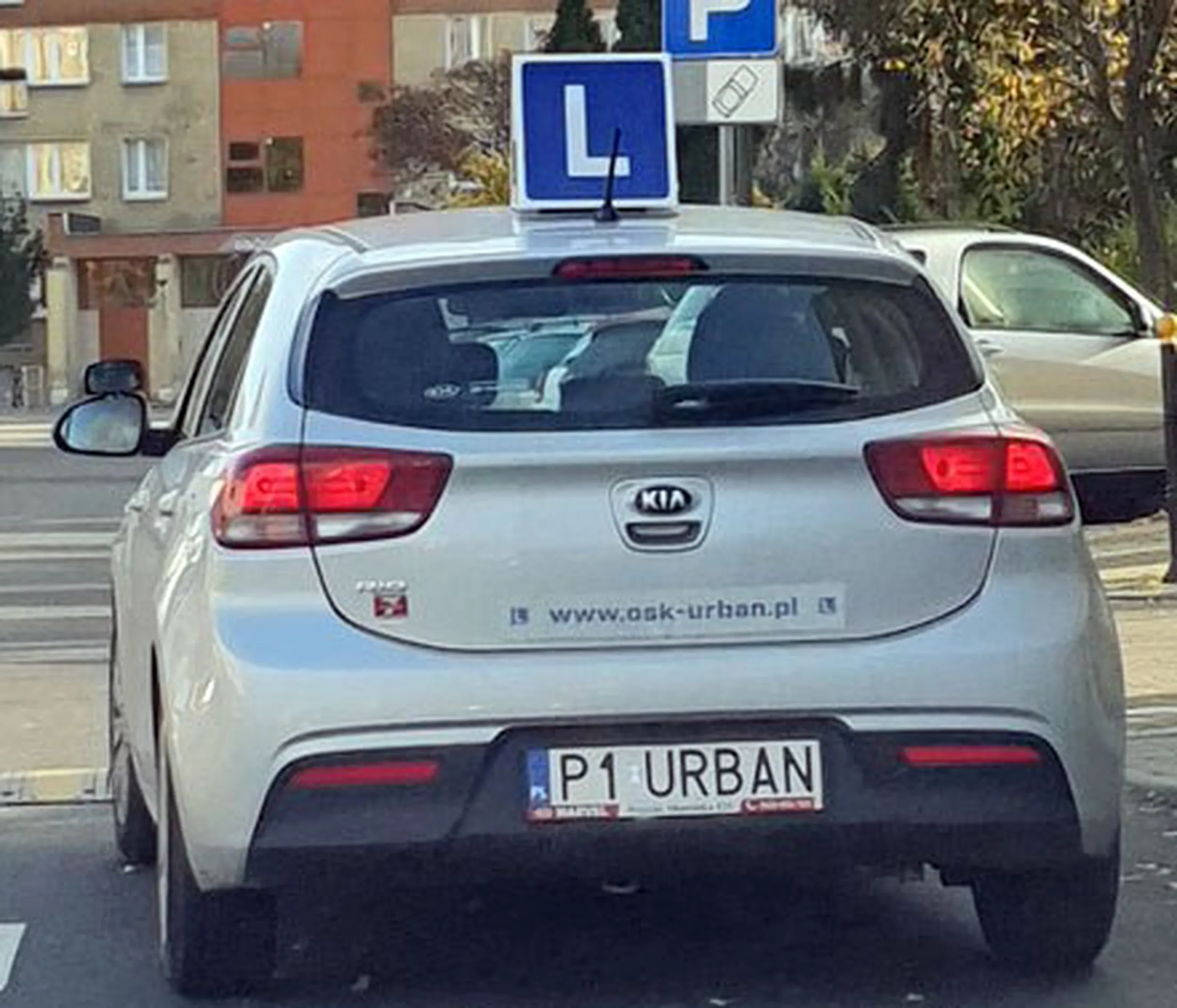 Fajny numer, blacha P1 URBAN