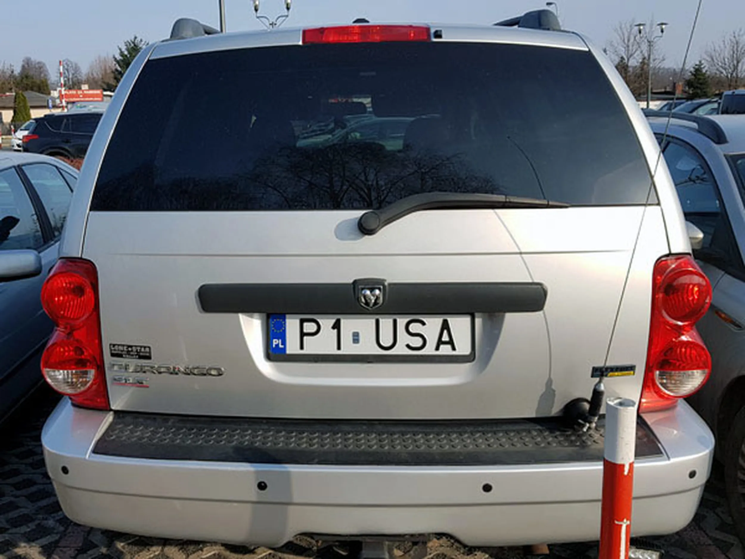 Fajny numer, blacha P1 USA