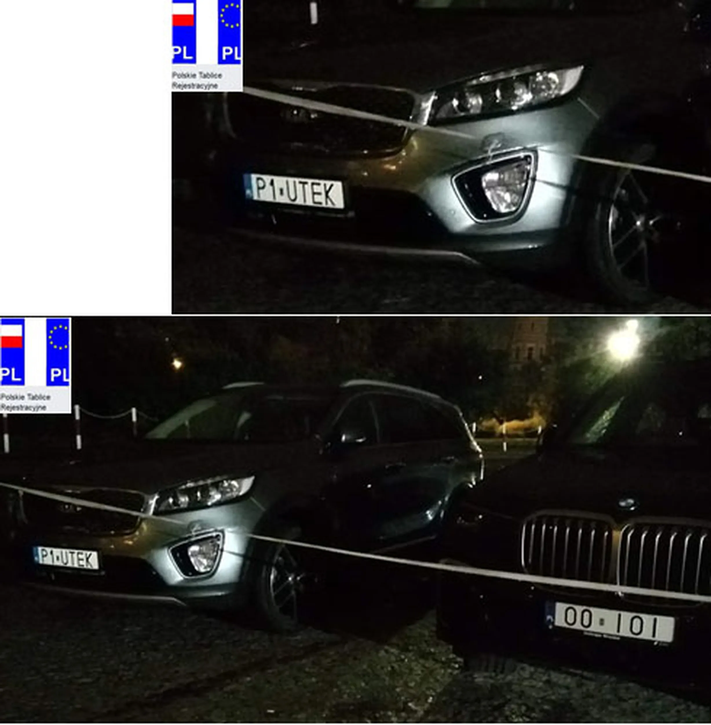 Fajny numer, blacha P1 UTEK