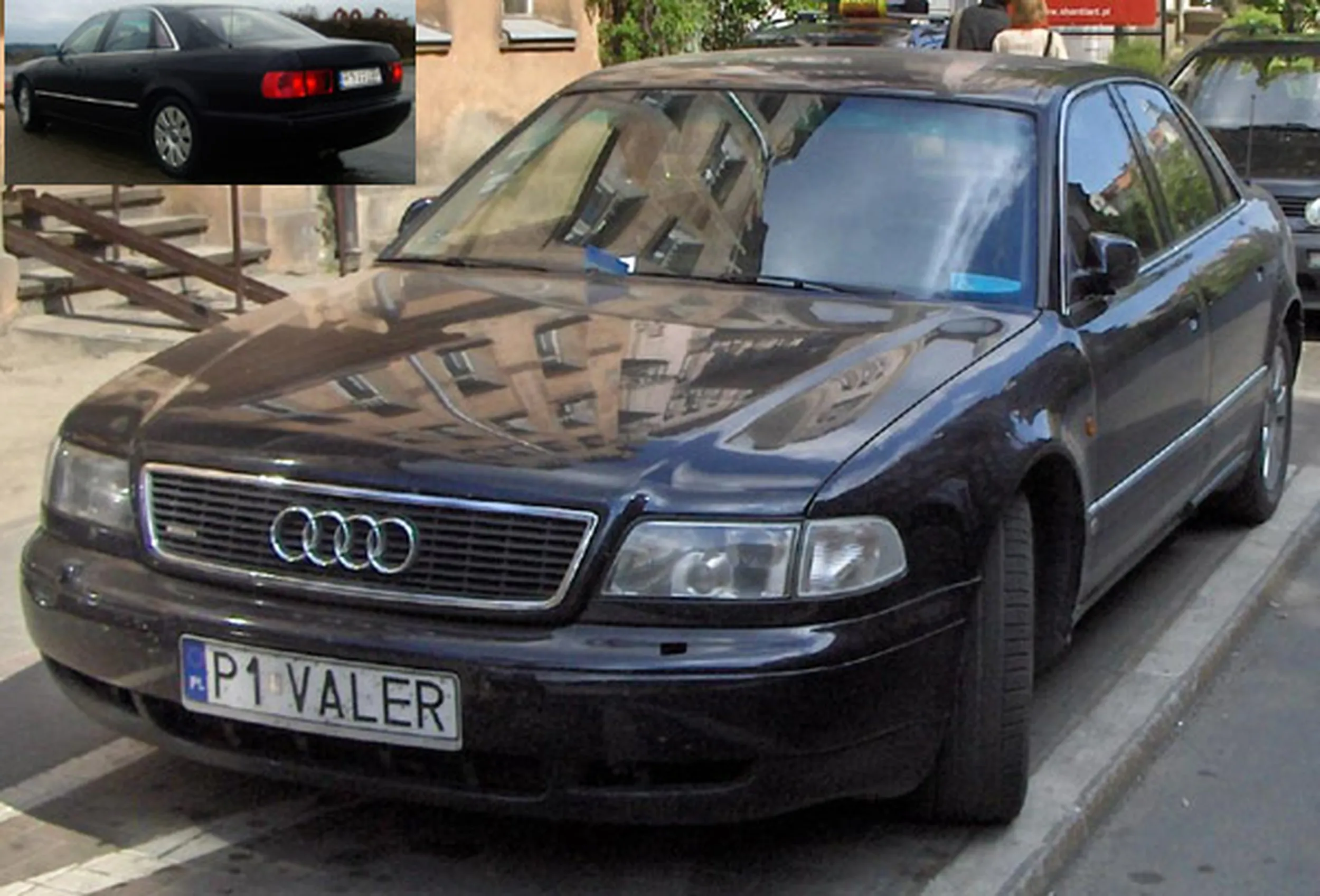 Fajny numer, blacha P1 VALER