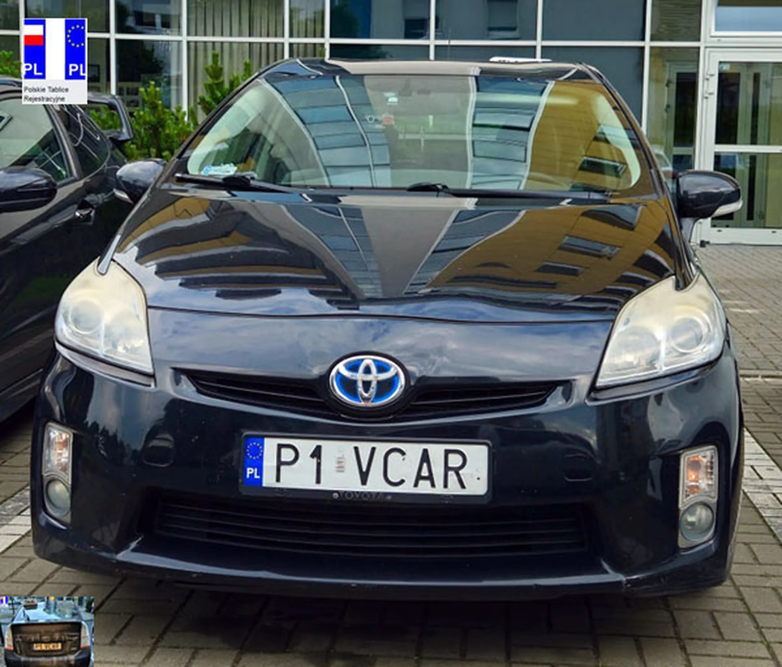 Fajny numer, blacha P1 VCAR