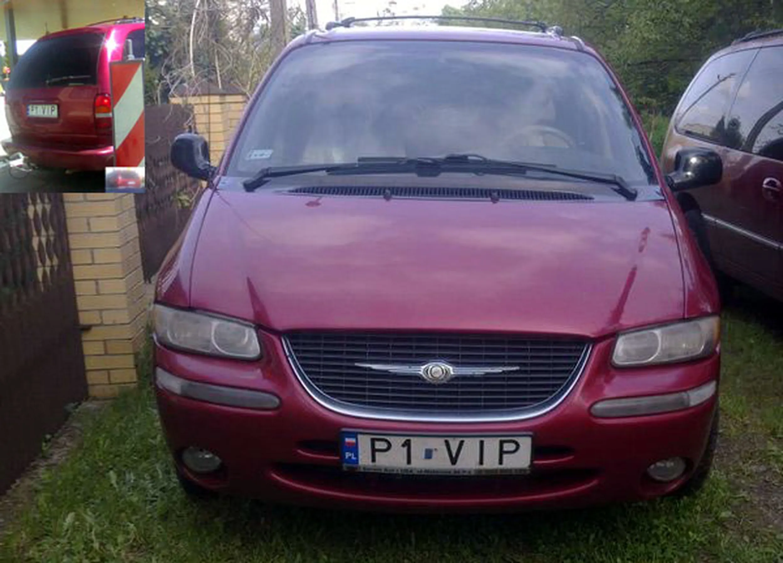 Fajny numer, blacha P1 VIP