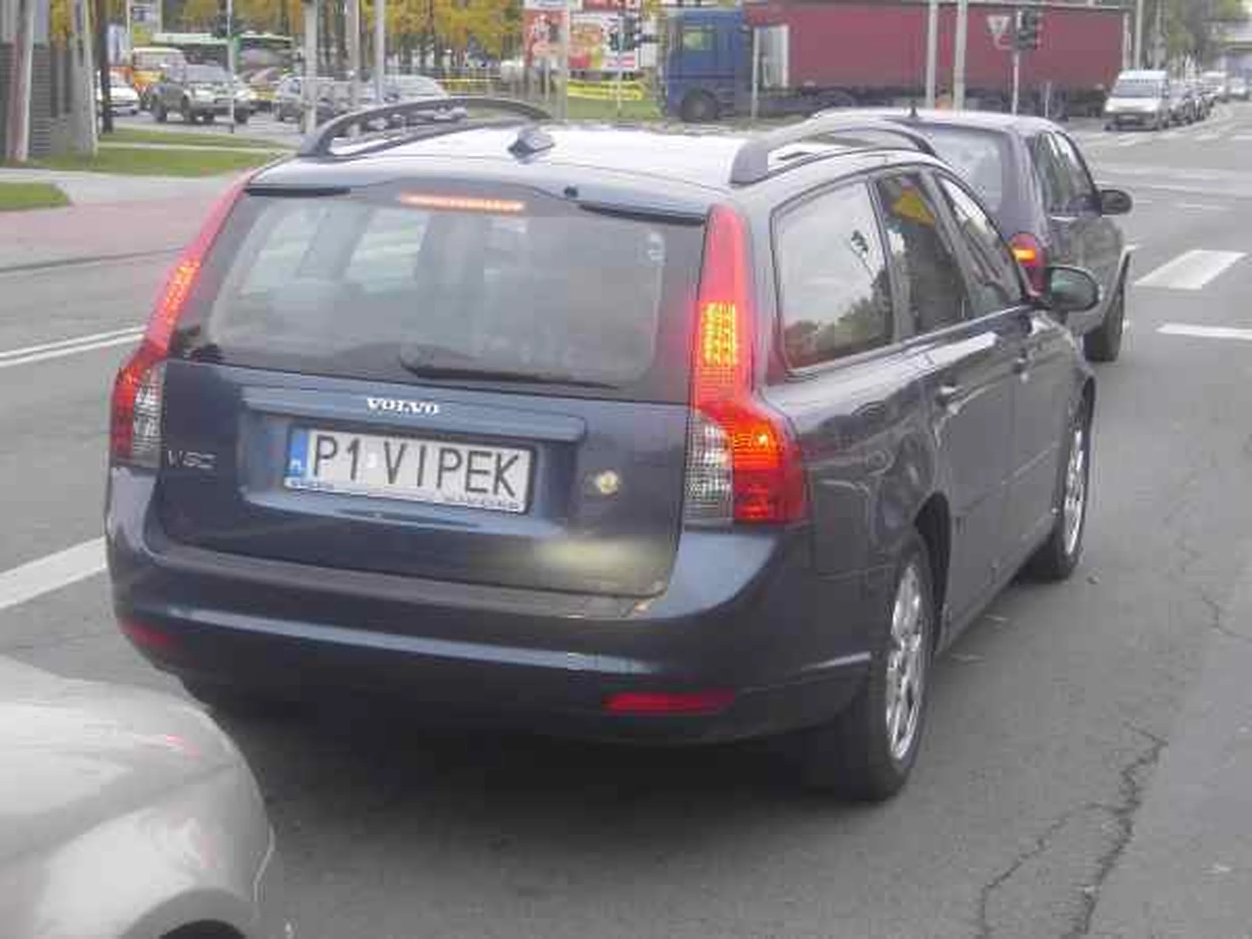 Fajny numer, blacha P1 VIPEK