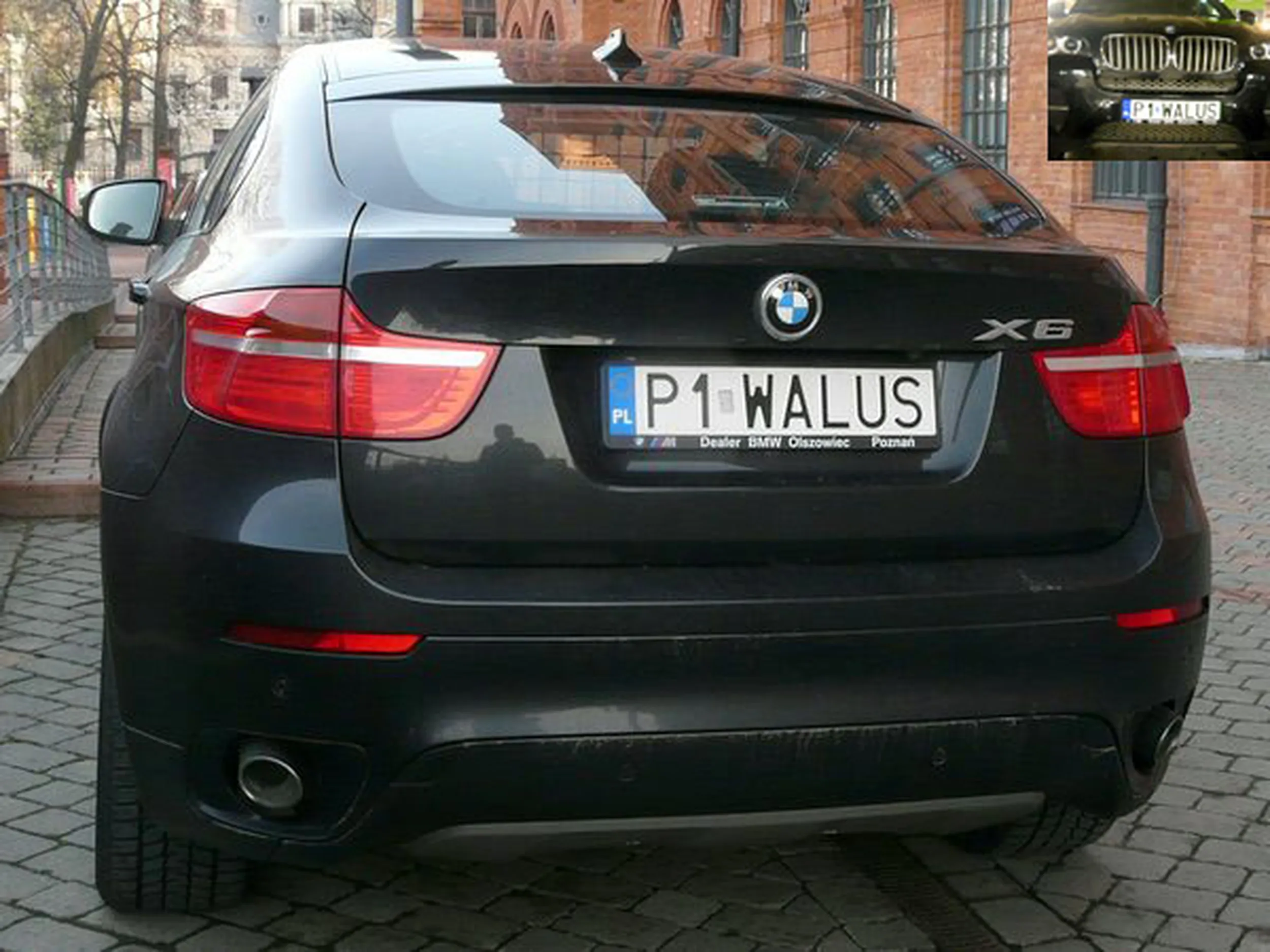 Fajny numer, blacha P1 WALUS