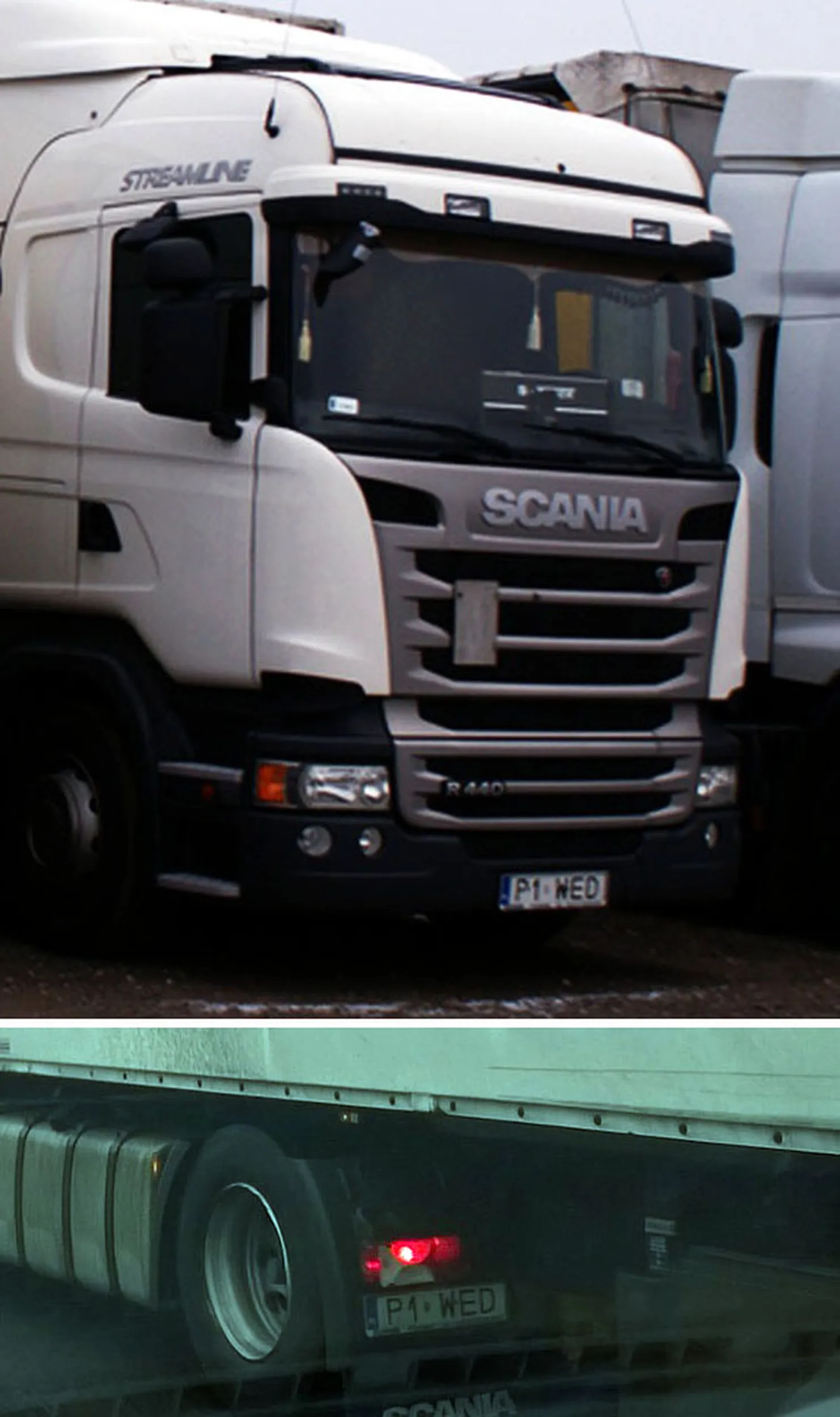 Fajny numer, blacha P1 WED