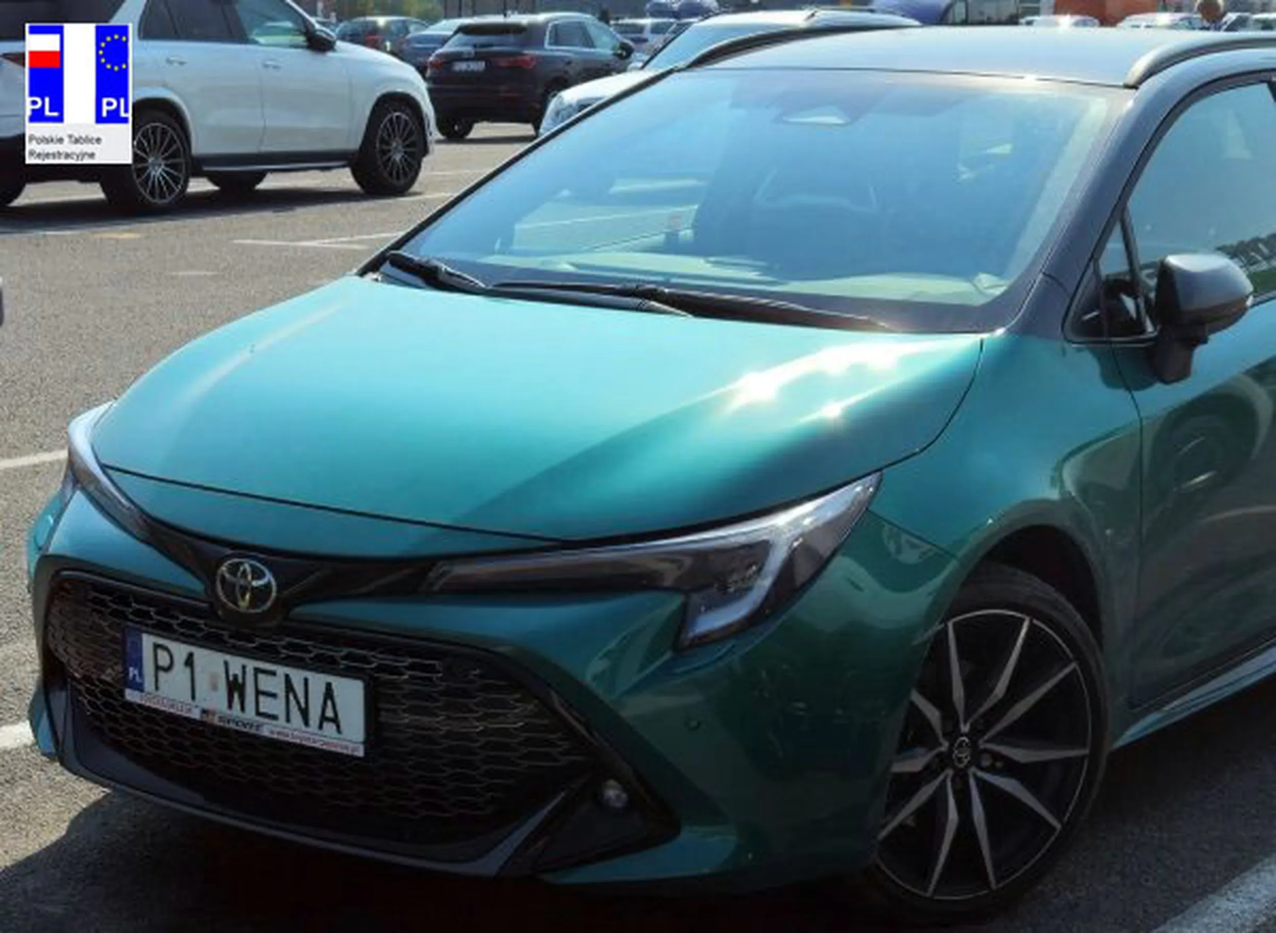 Fajny numer, blacha P1 WENA