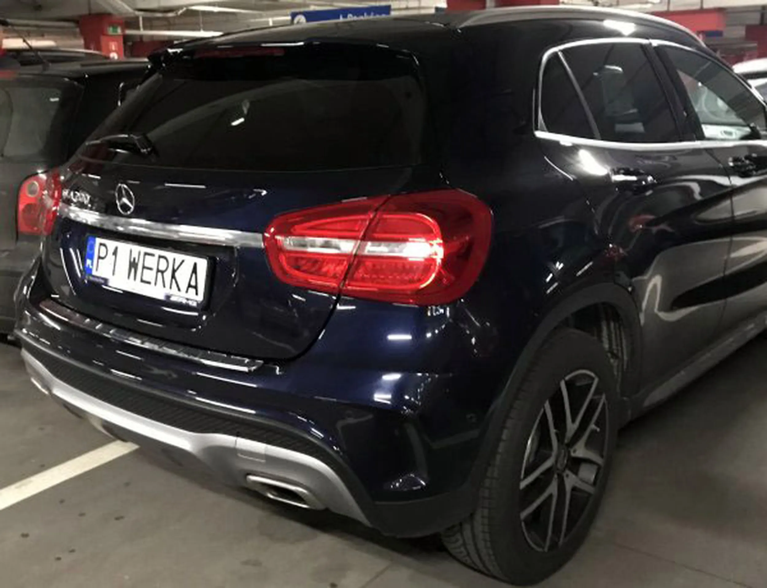 Fajny numer, blacha P1 WERKA