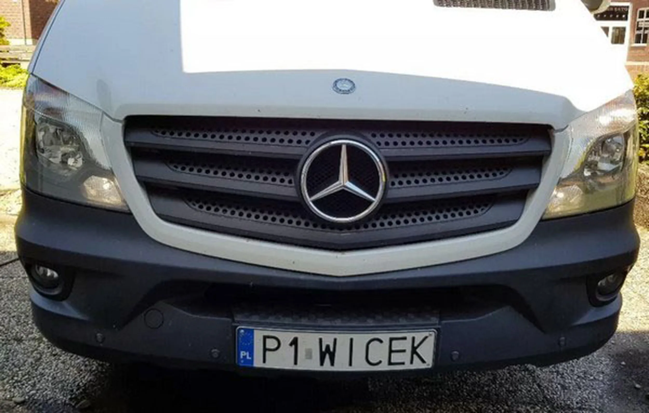 Fajny numer, blacha P1 WICEK