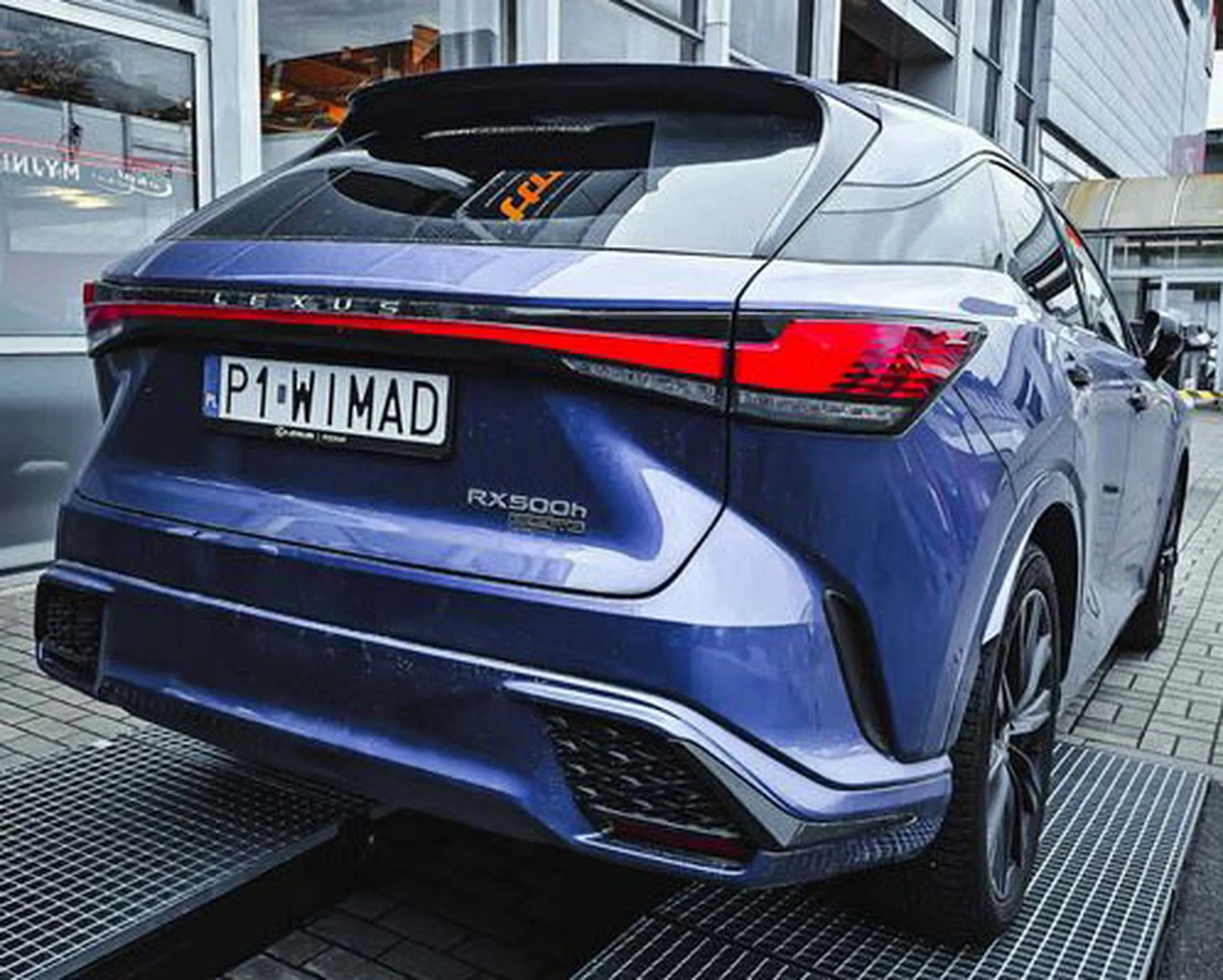 Fajny numer, blacha P1 WIMAD