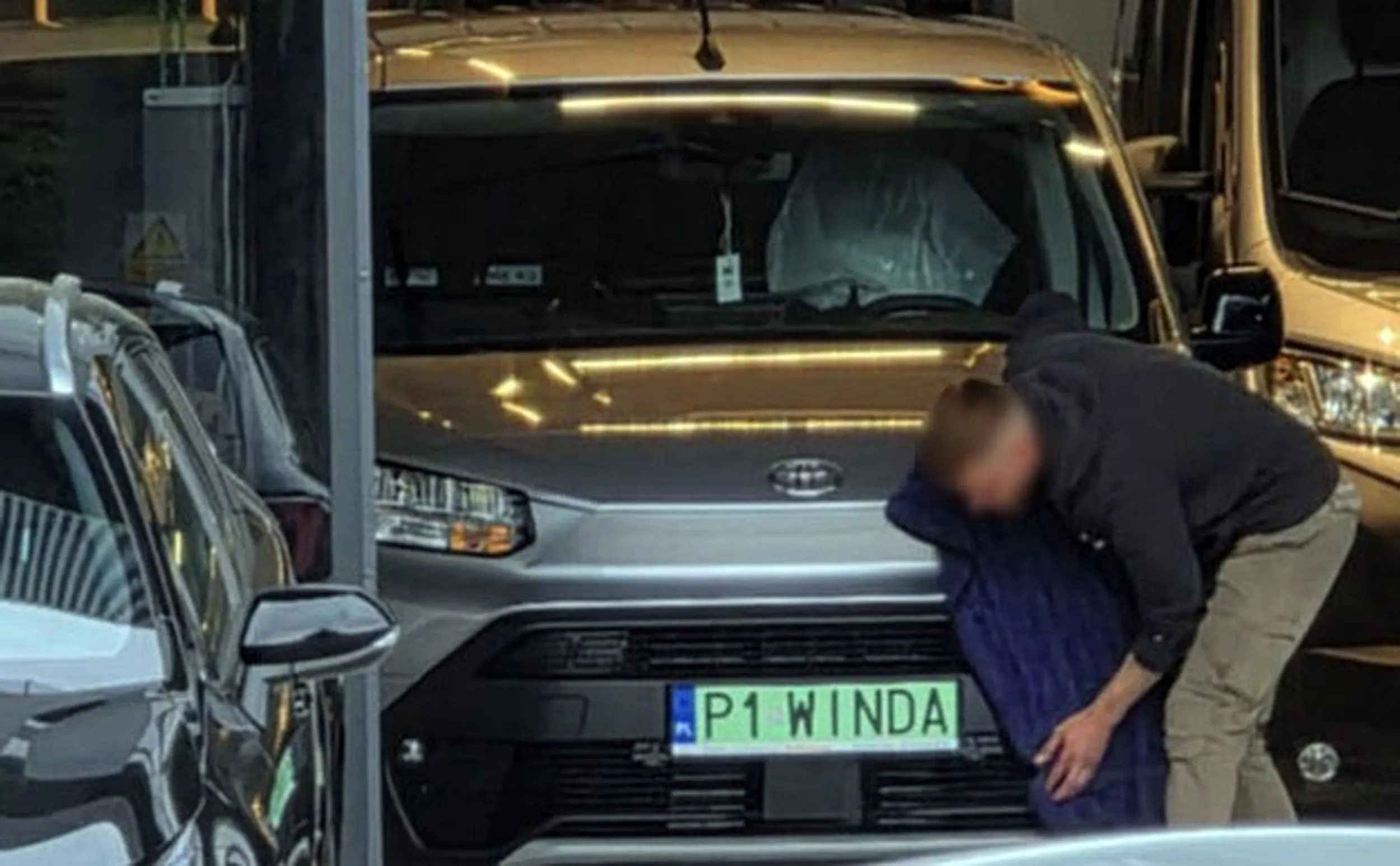 Fajny numer, blacha P1 WINDA