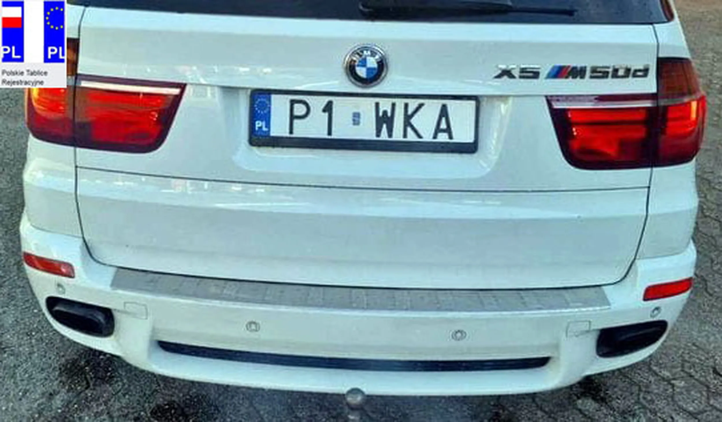 Fajny numer, blacha P1 WKA