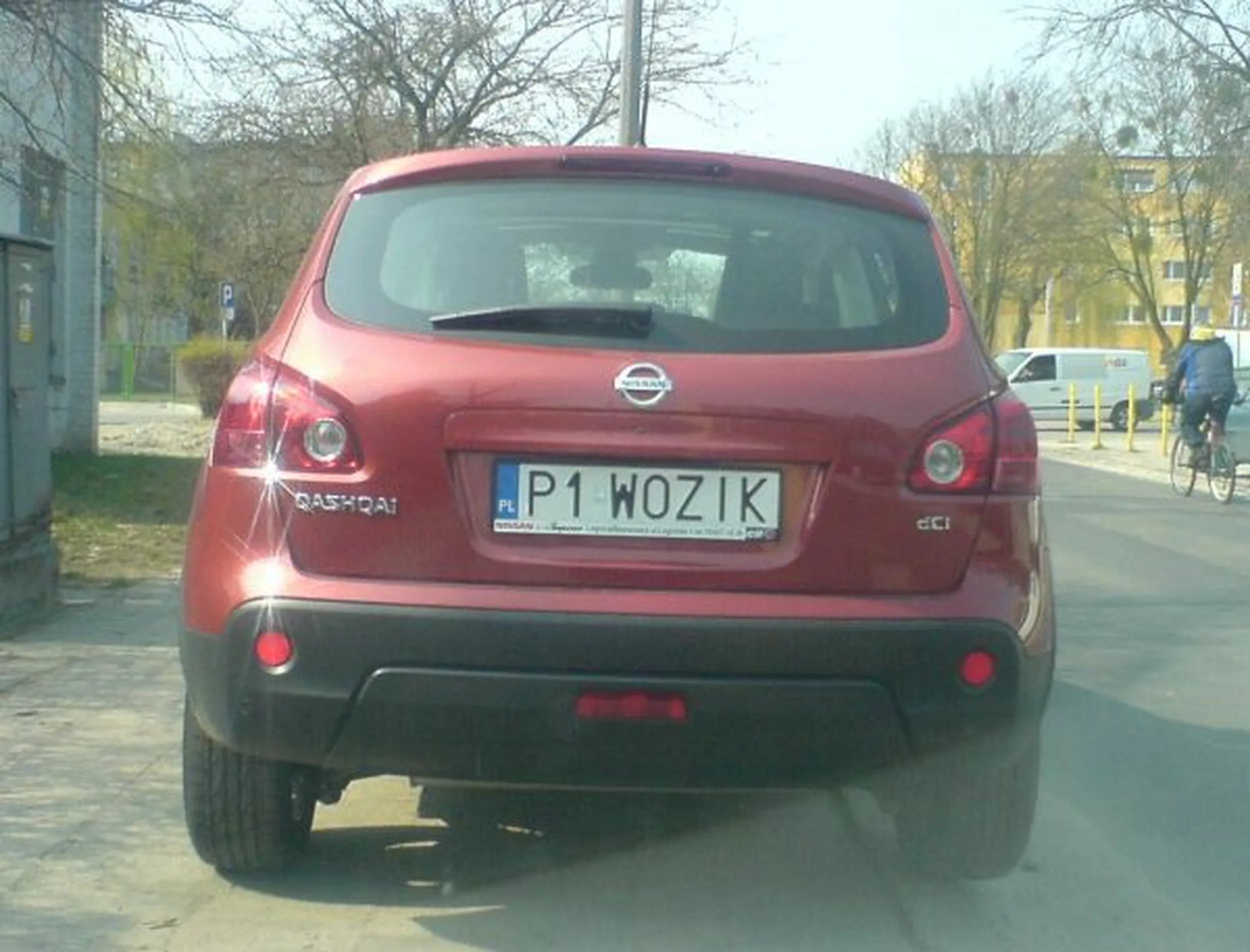 Fajny numer, blacha P1 WOZIK