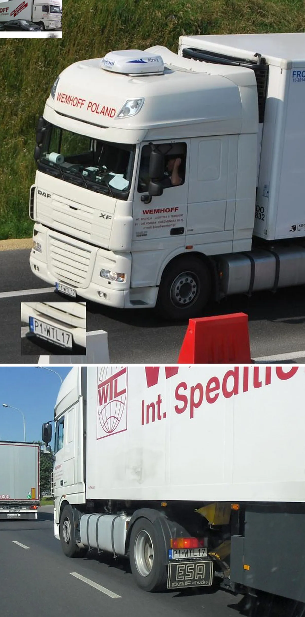 Fajny numer, blacha P1 WTL17