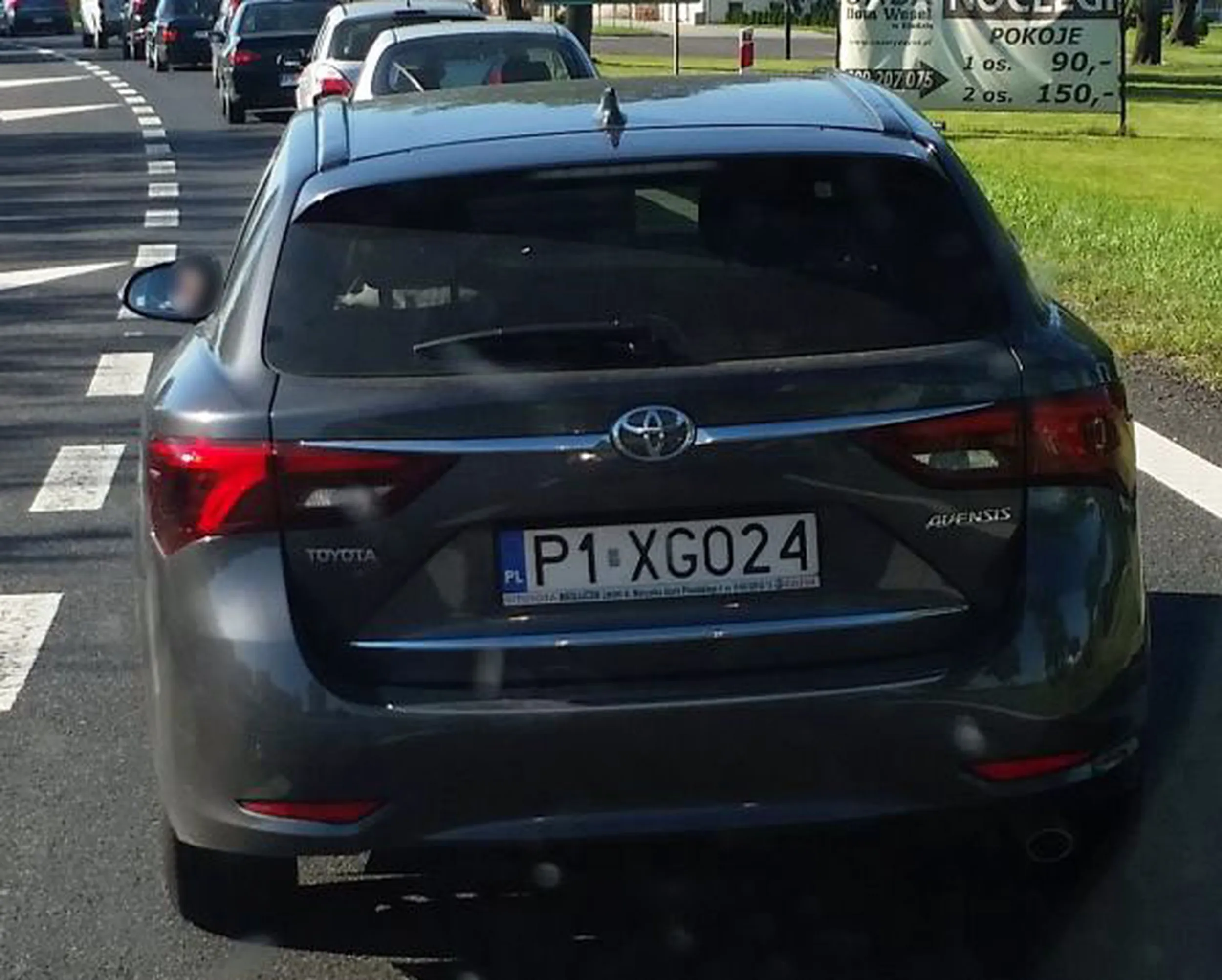 Fajny numer, blacha P1 XGO24