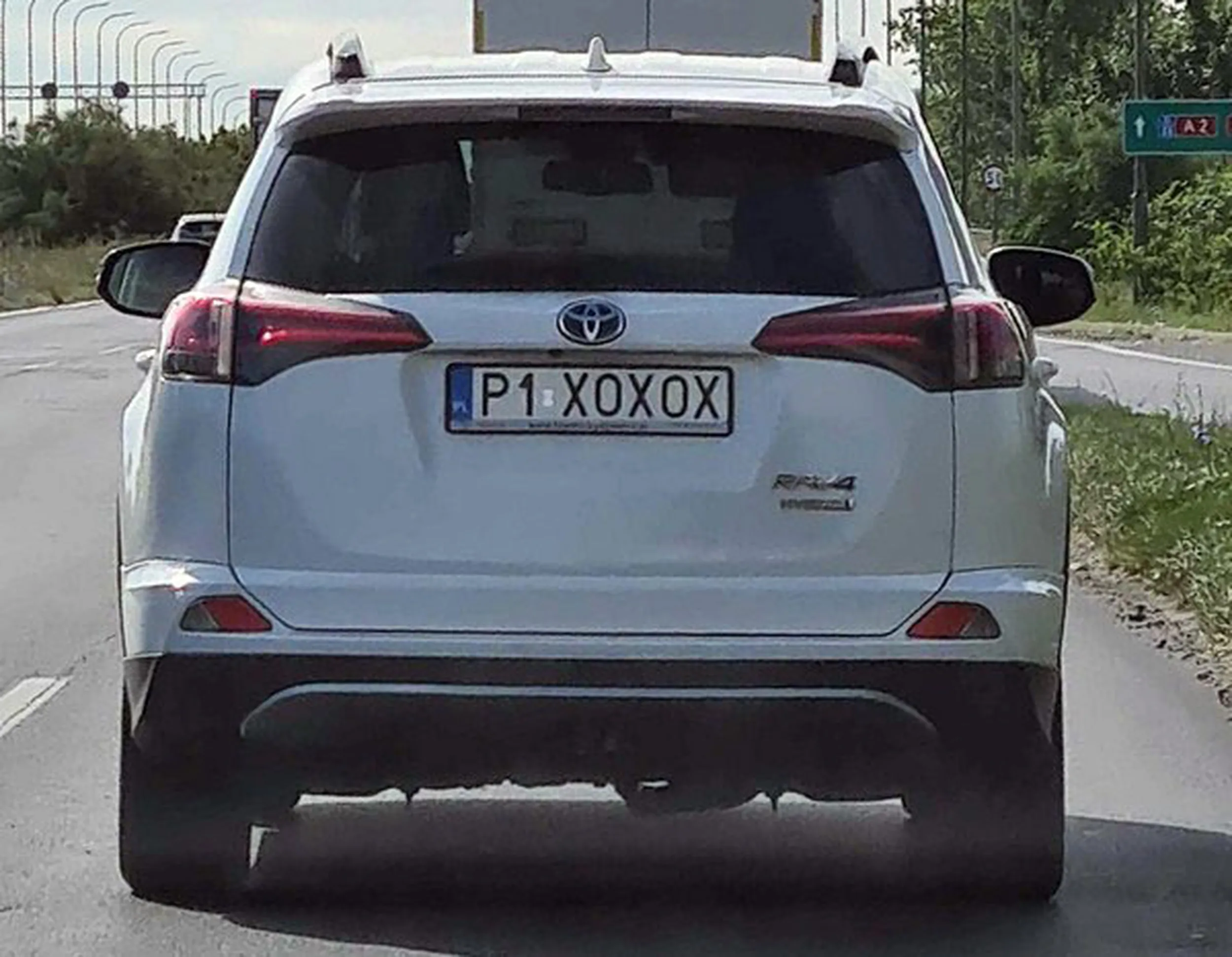 Fajny numer, blacha P1 XOXOX