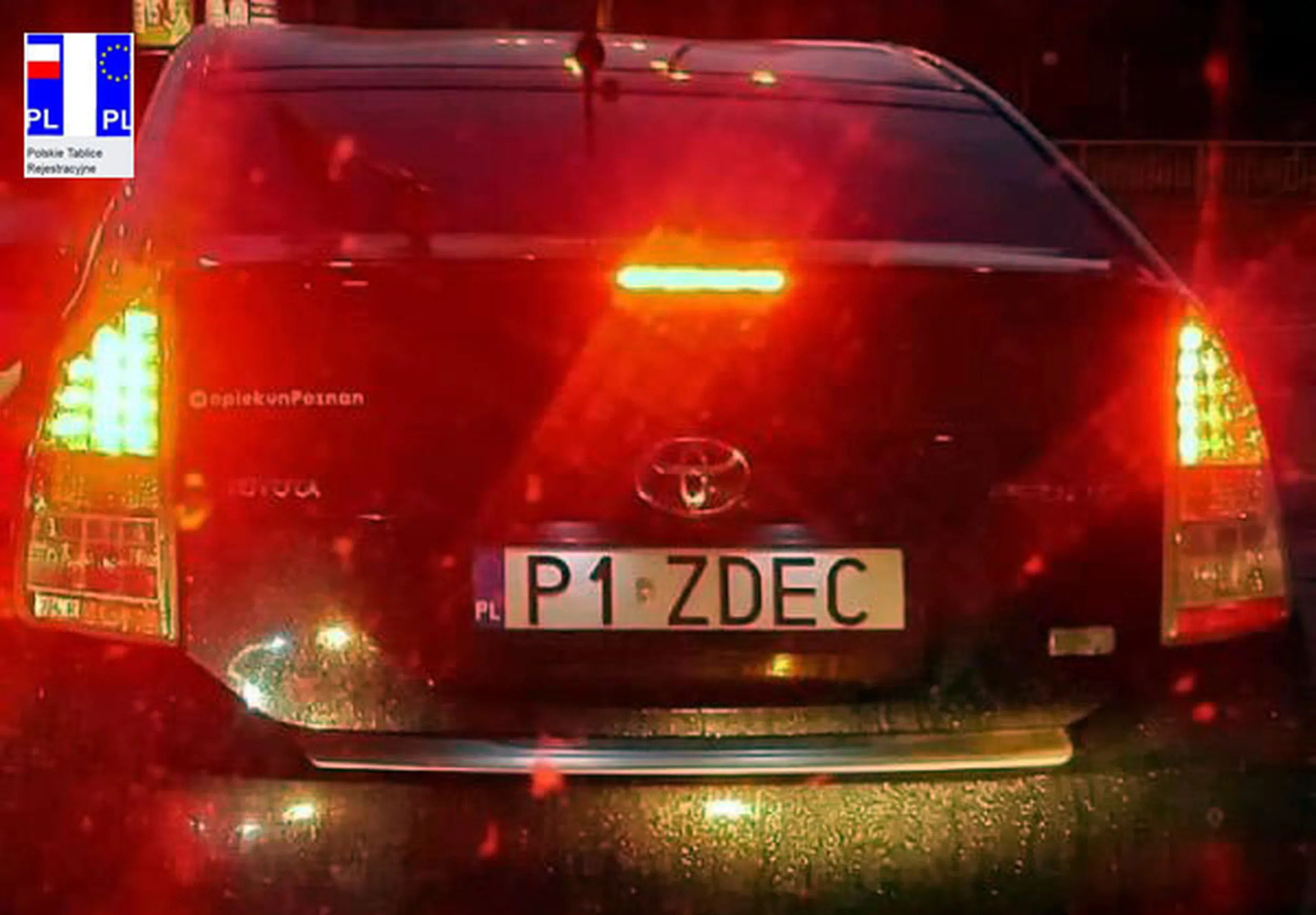 Fajny numer, blacha P1 ZDEC