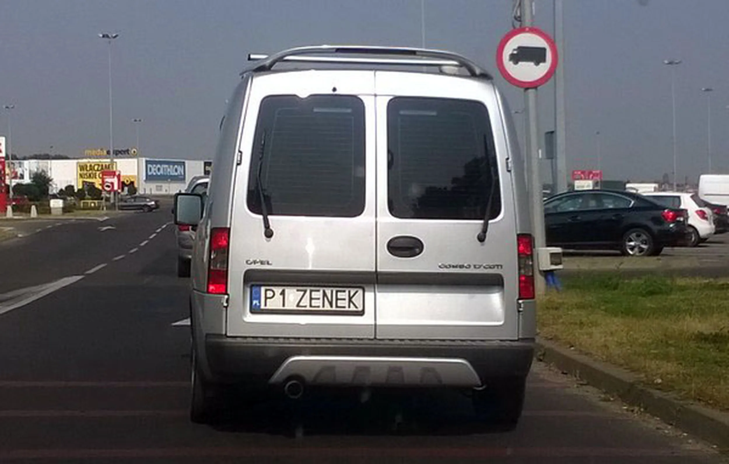 Fajny numer, blacha P1 ZENEK