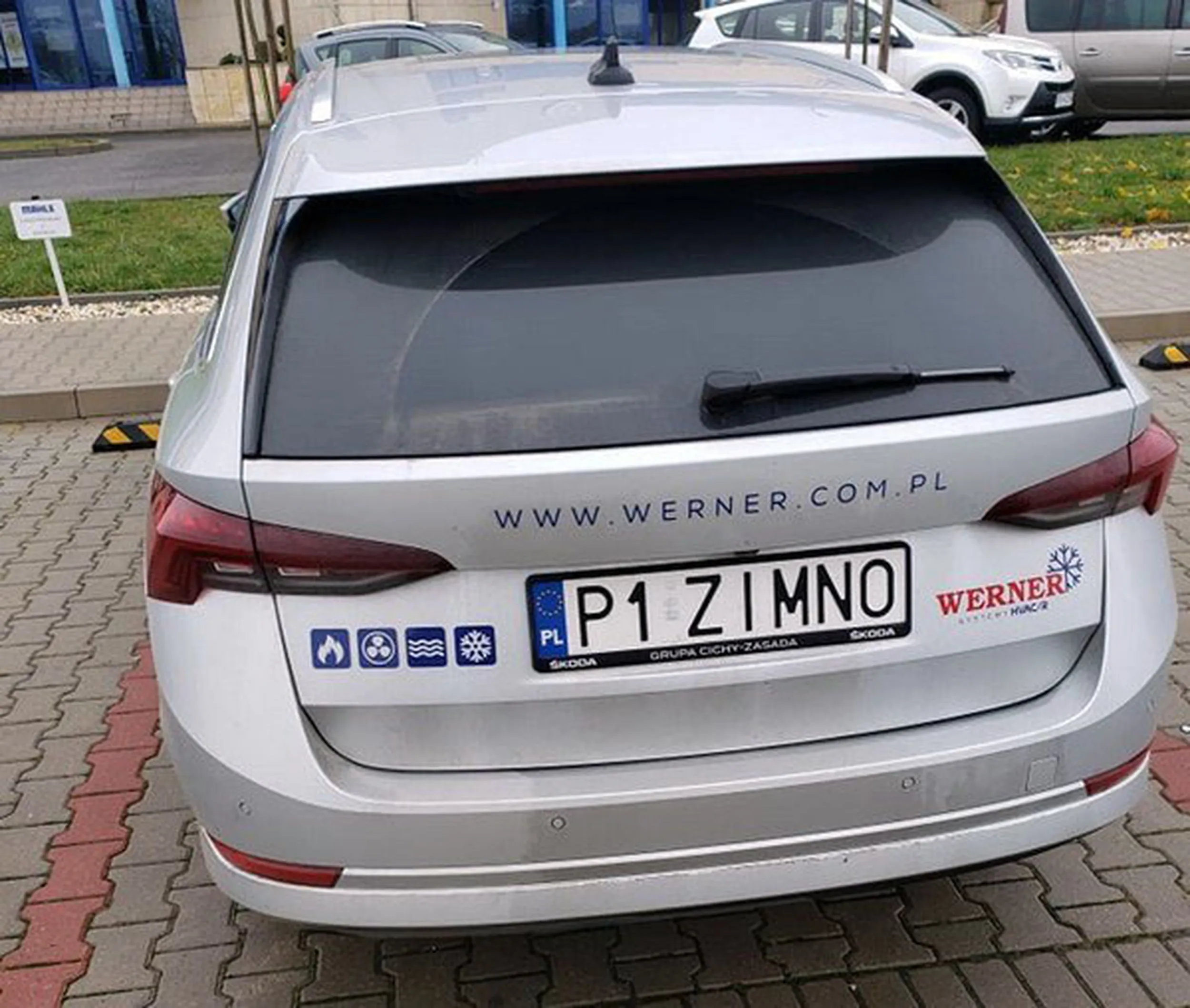 Fajny numer, blacha P1 ZIMNO