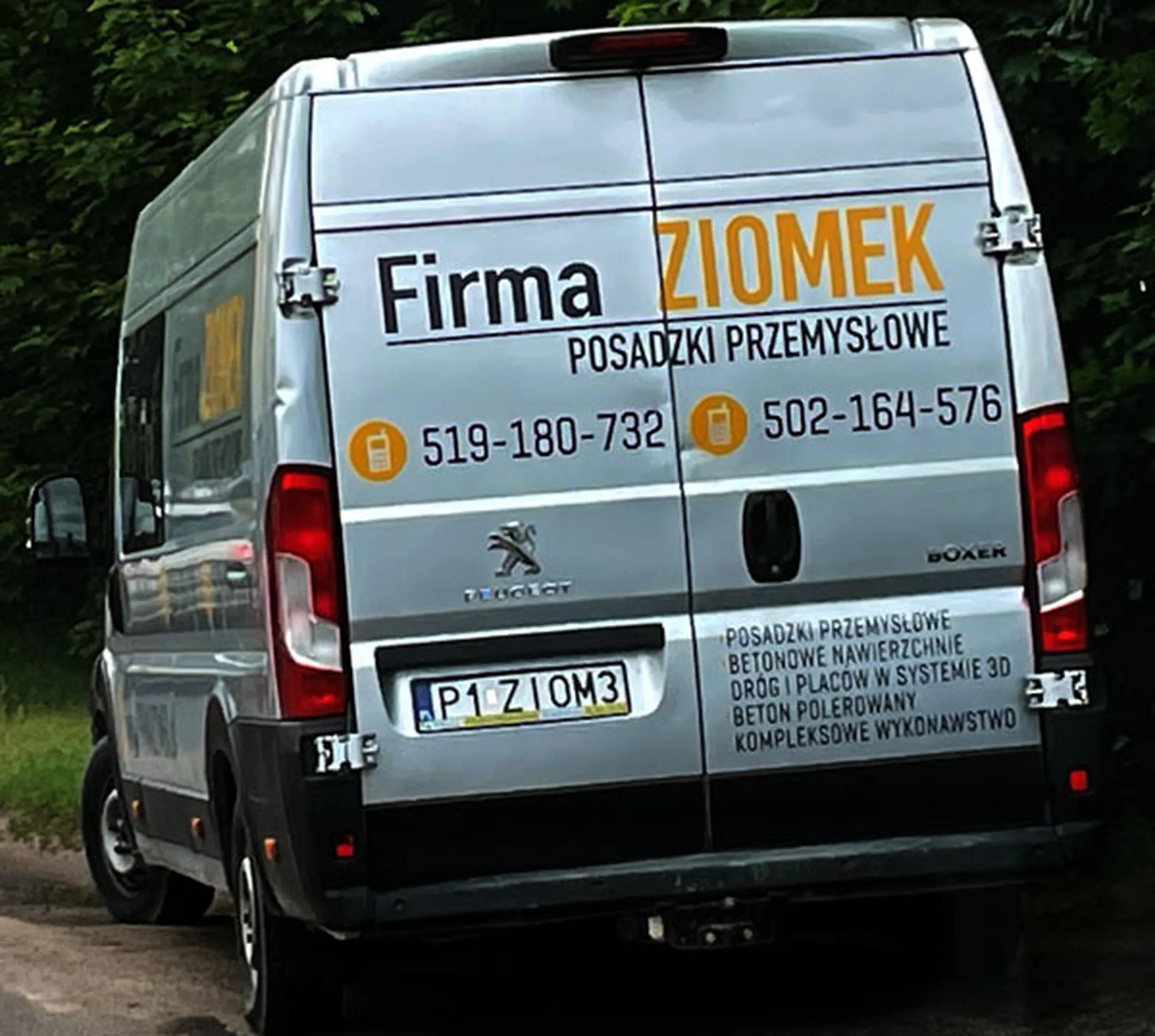 Fajny numer, blacha P1 ZIOM3