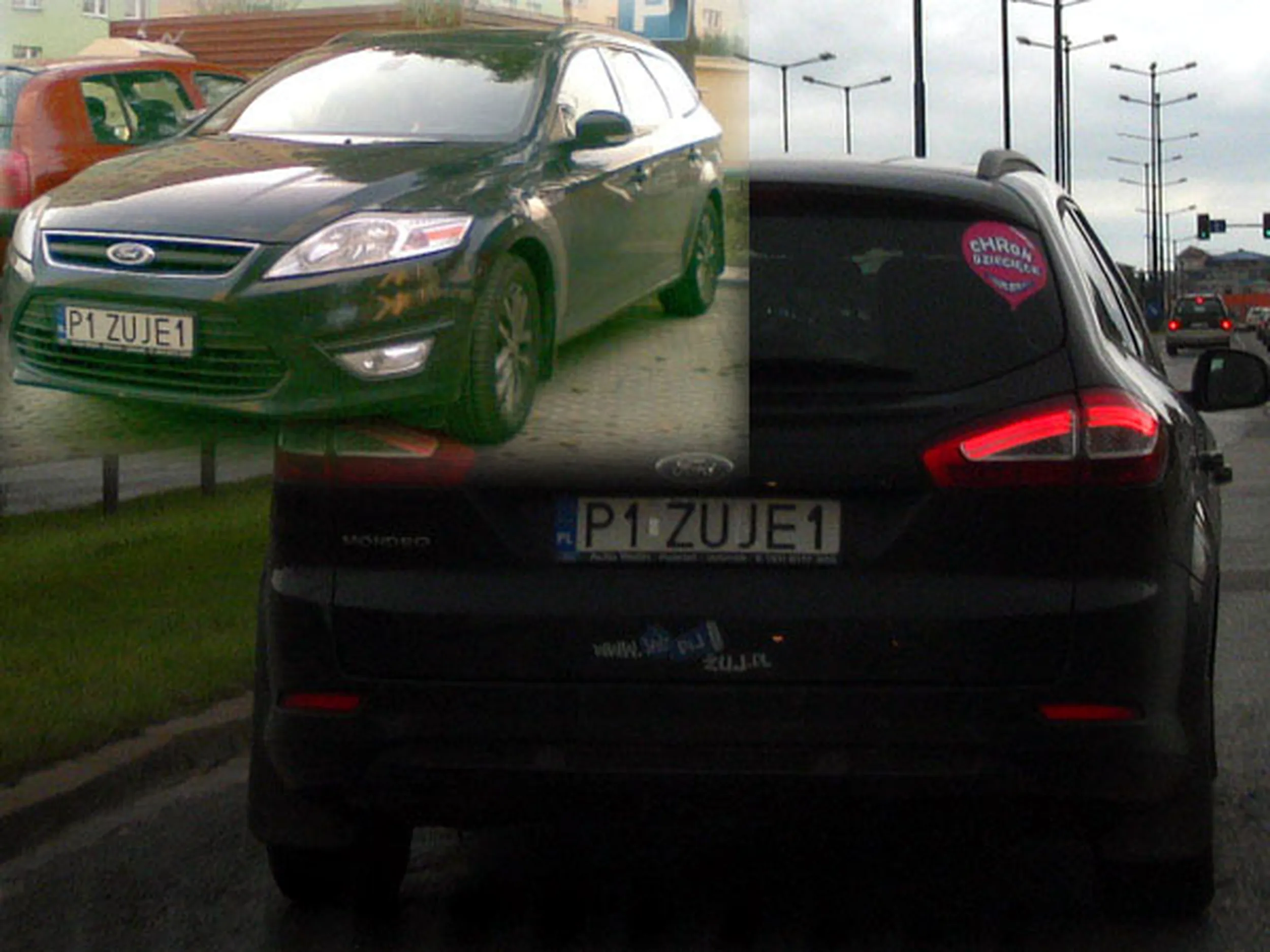 Fajny numer, blacha P1 ZUJE1