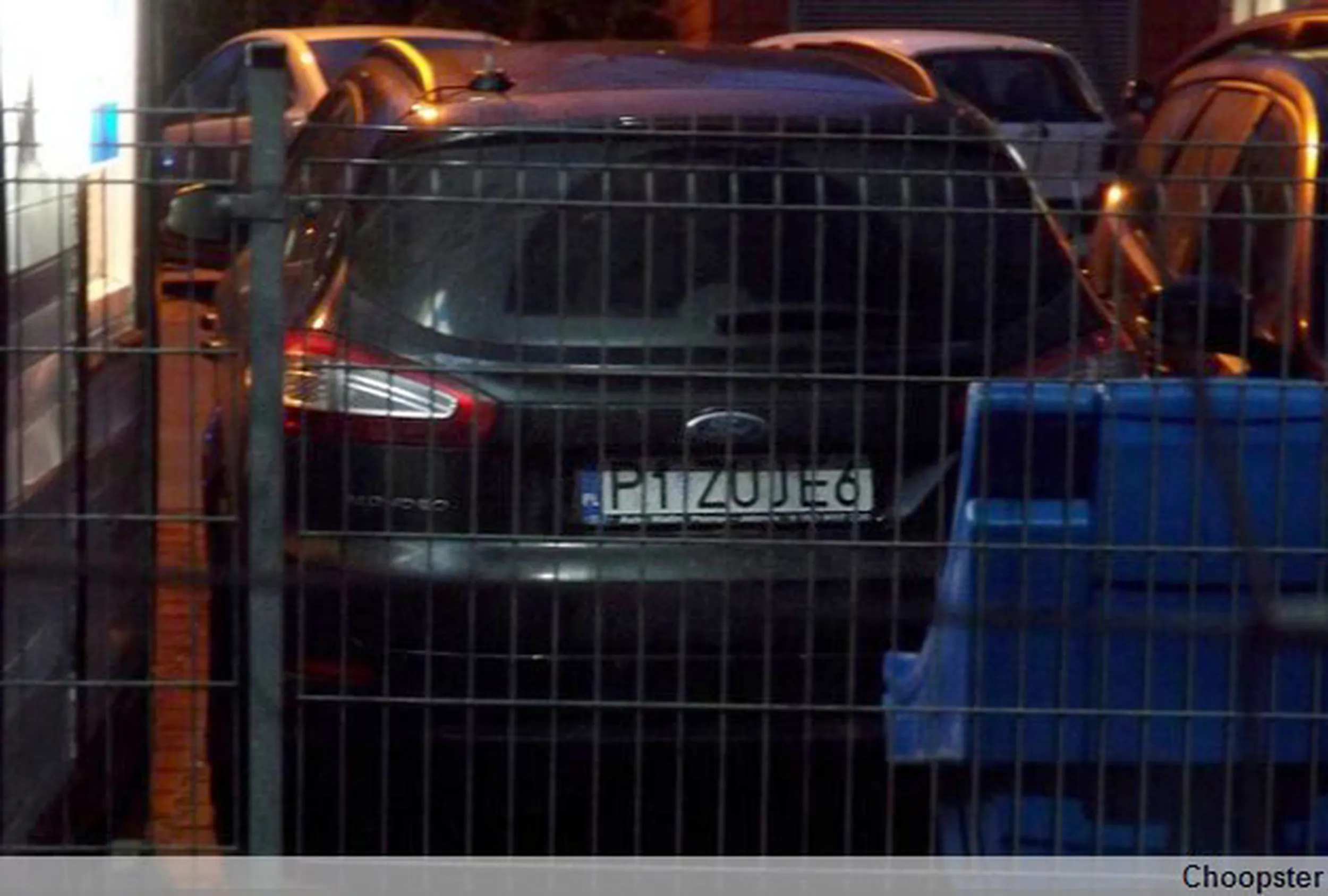 Fajny numer, blacha P1 ZUJE6