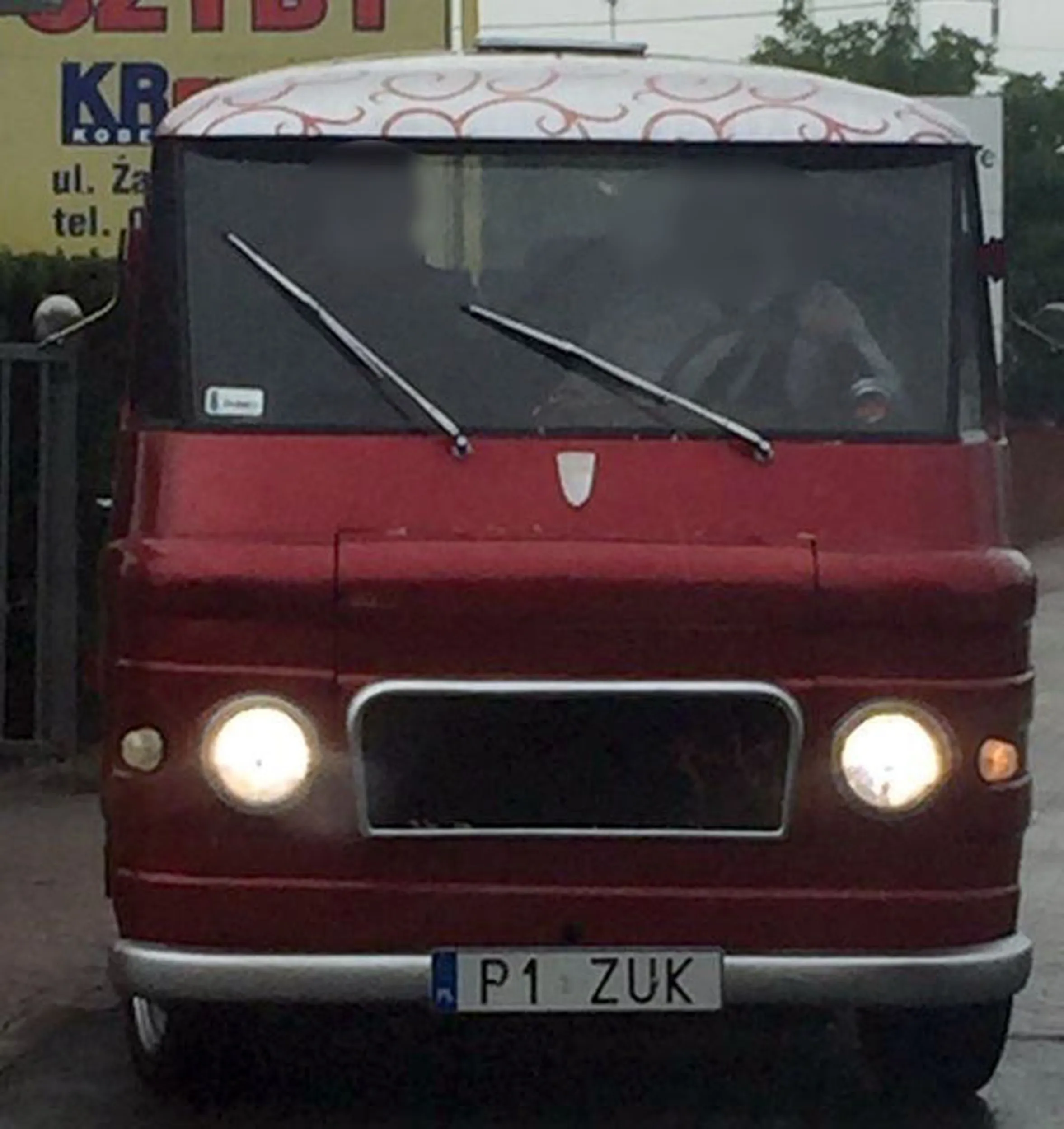 Fajny numer, blacha P1 ZUK