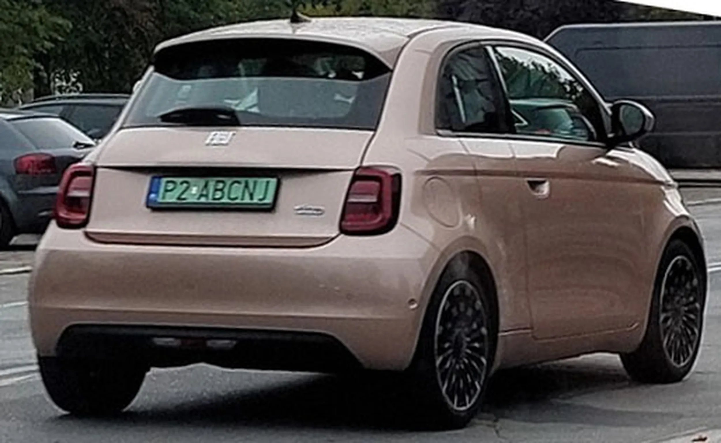 Fajny numer, blacha P2 ABCNJ