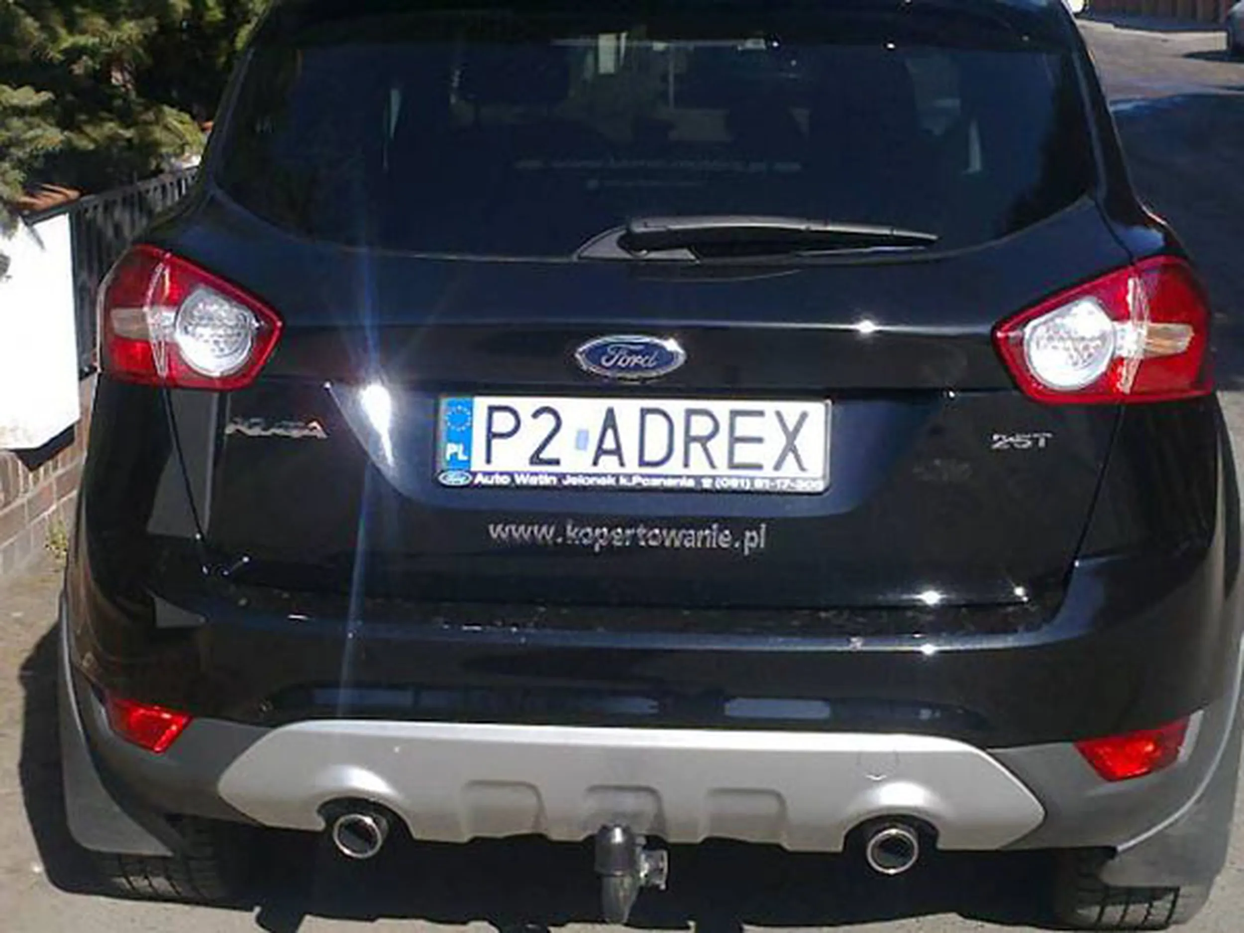 Fajny numer, blacha P2 ADREX