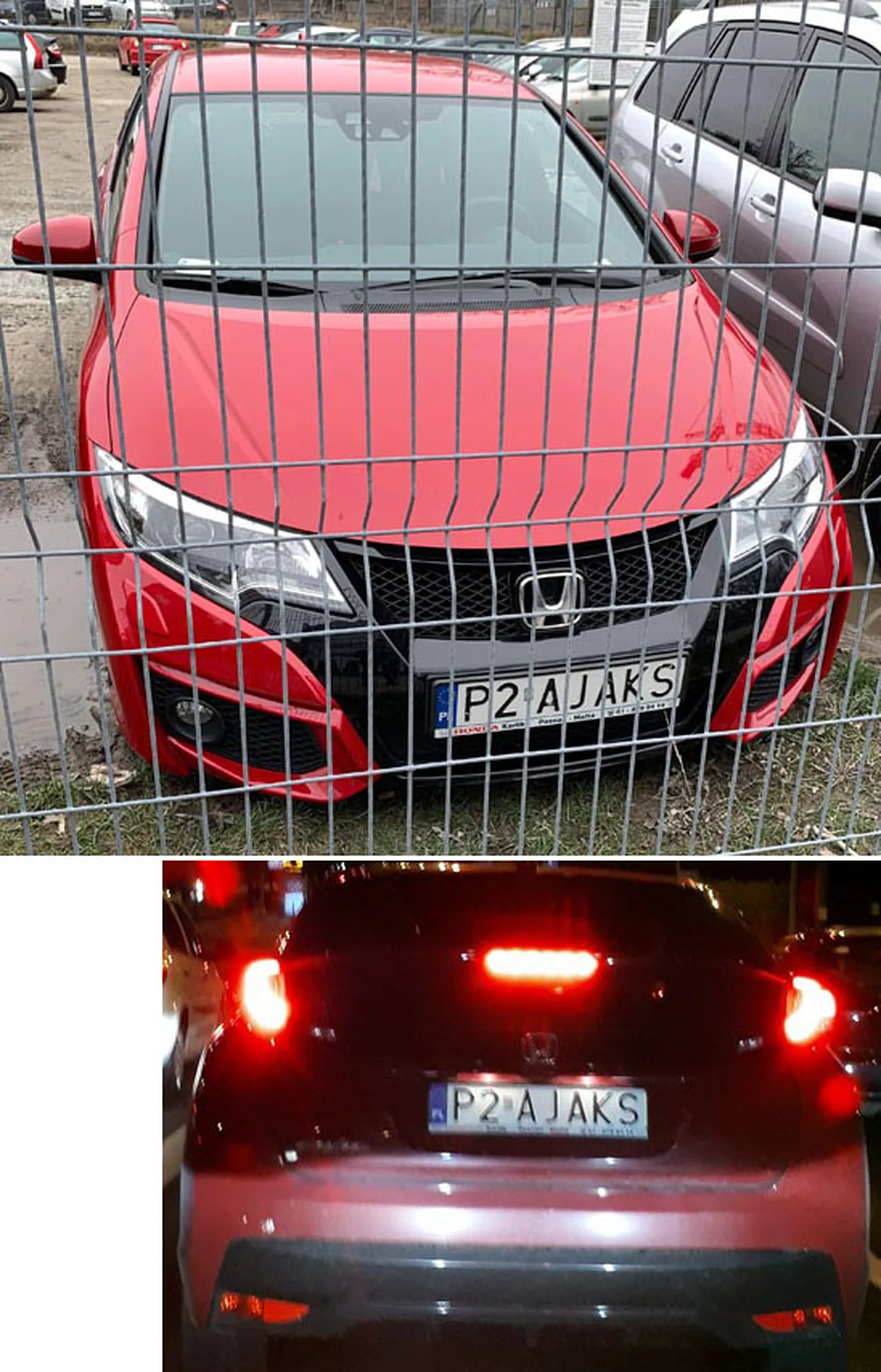 Fajny numer, blacha P2 AJAKS