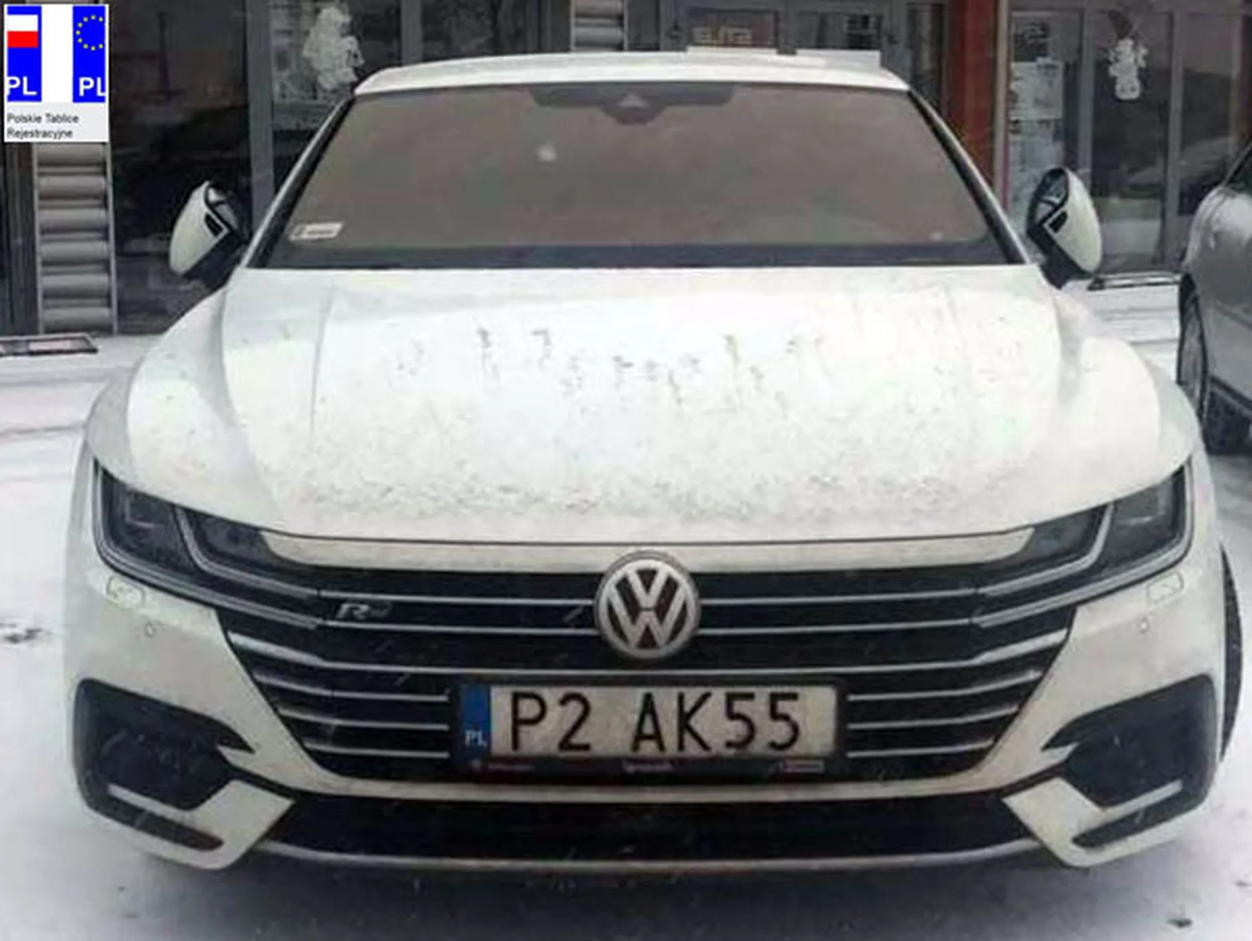 Fajny numer, blacha P2 AK55