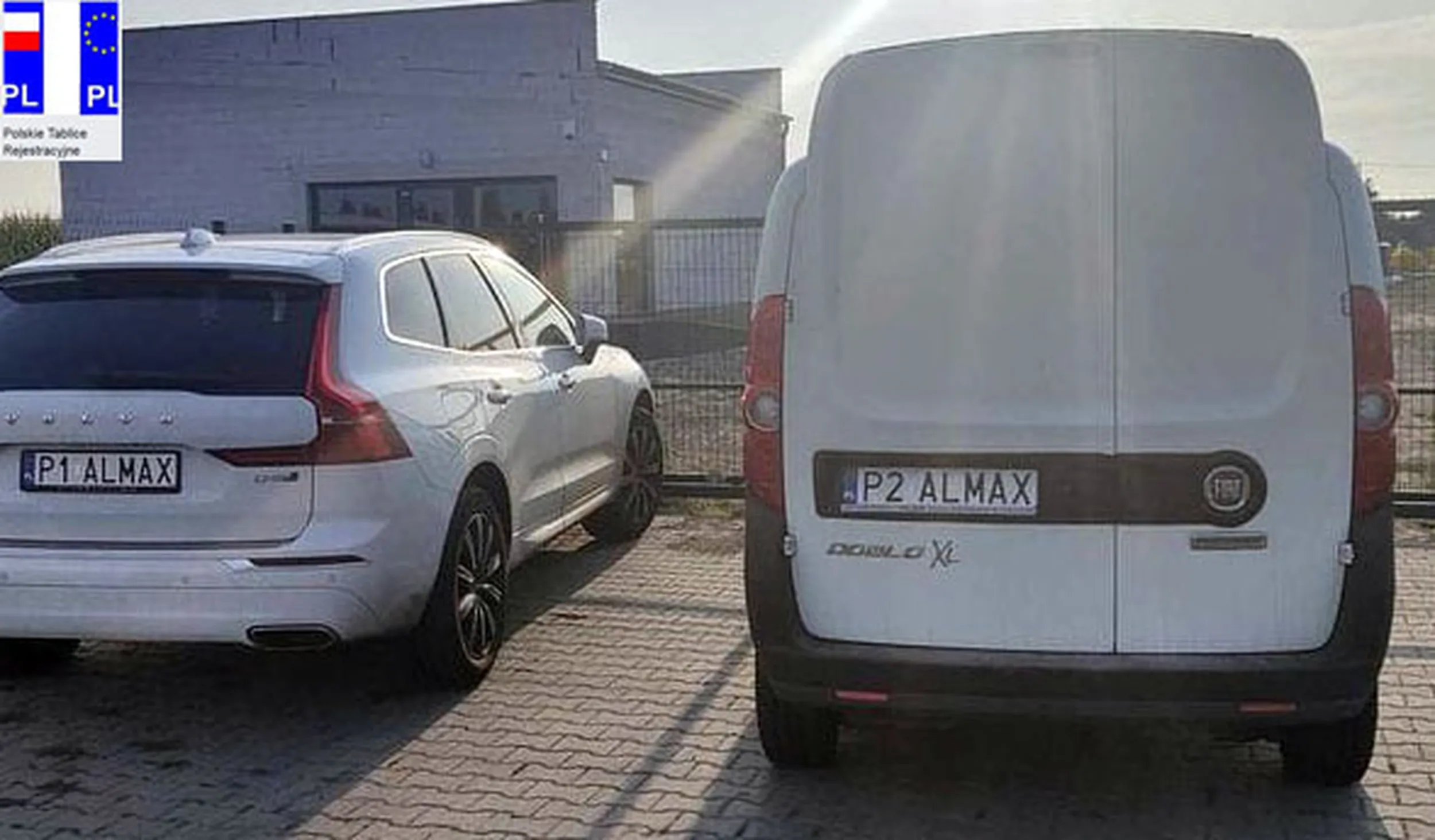 Fajny numer, blacha P2 ALMAX