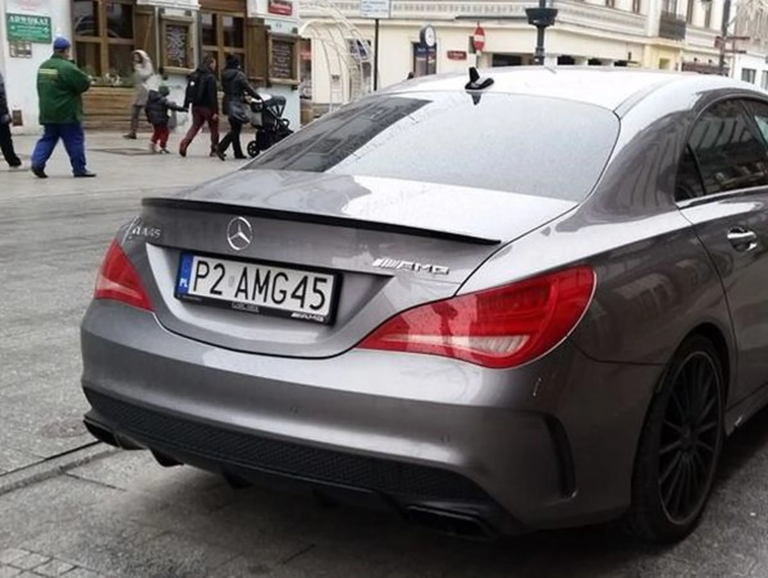 Fajny numer, blacha P2 AMG45
