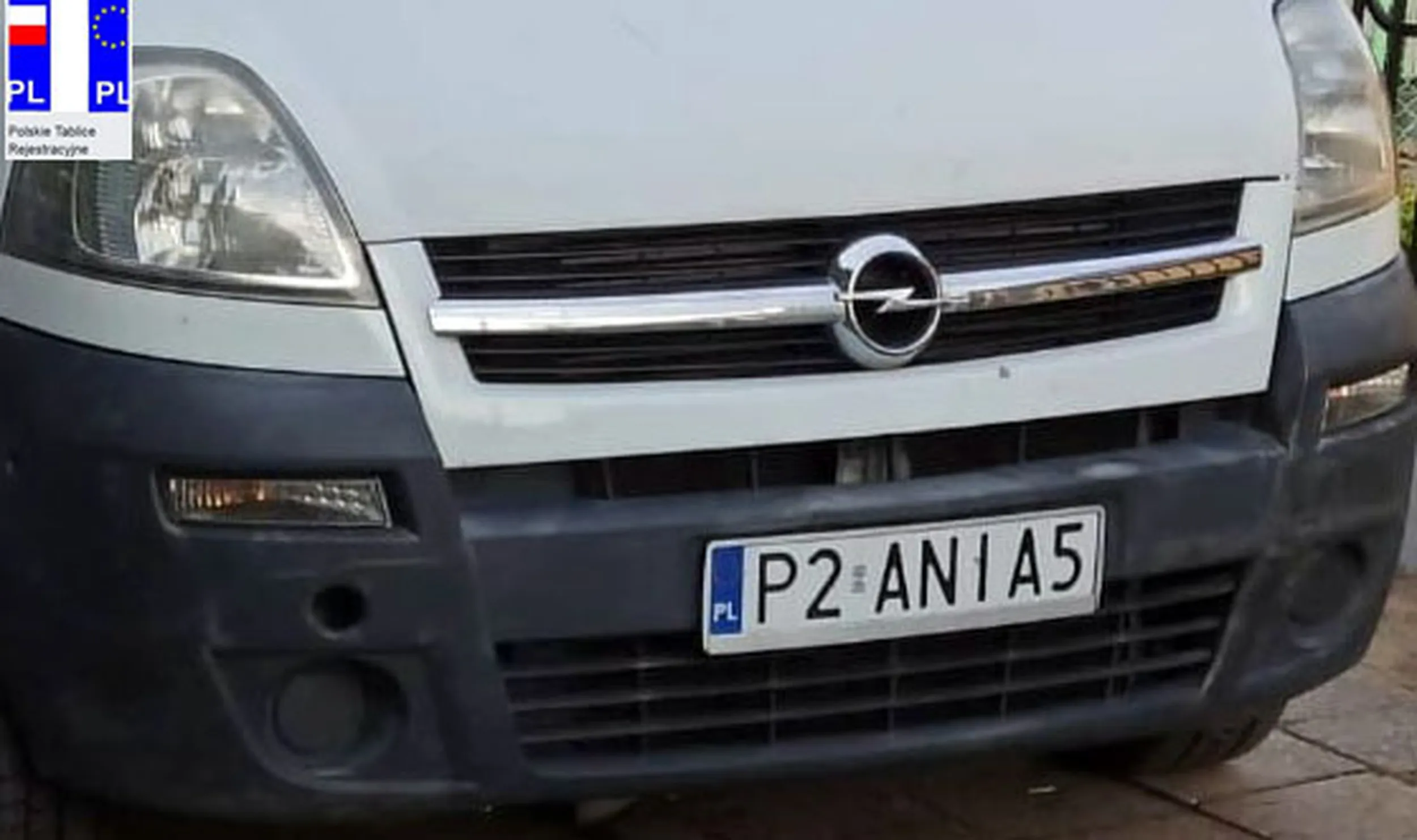 Fajny numer, blacha P2 ANIA5