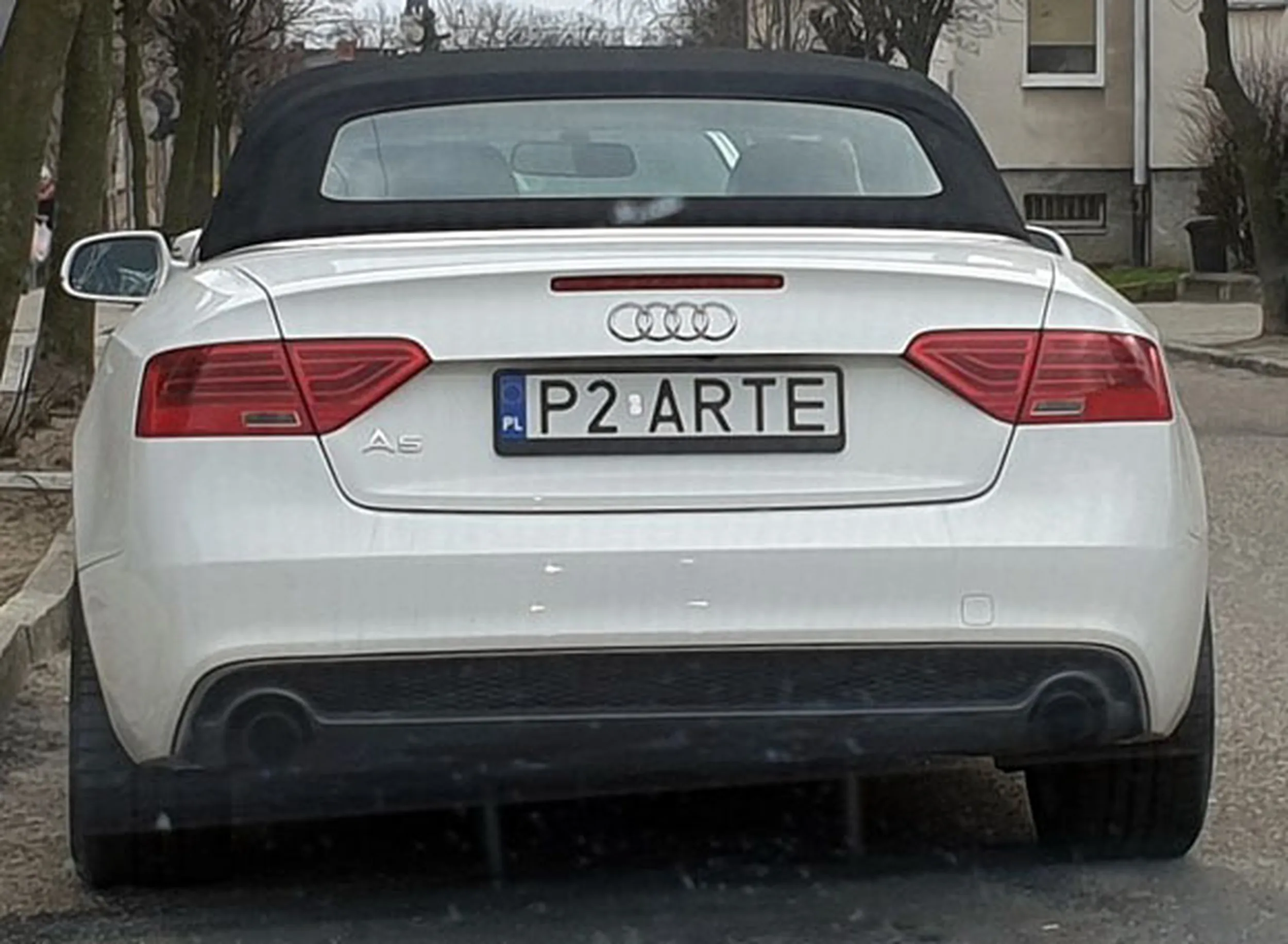 Fajny numer, blacha P2 ARTE