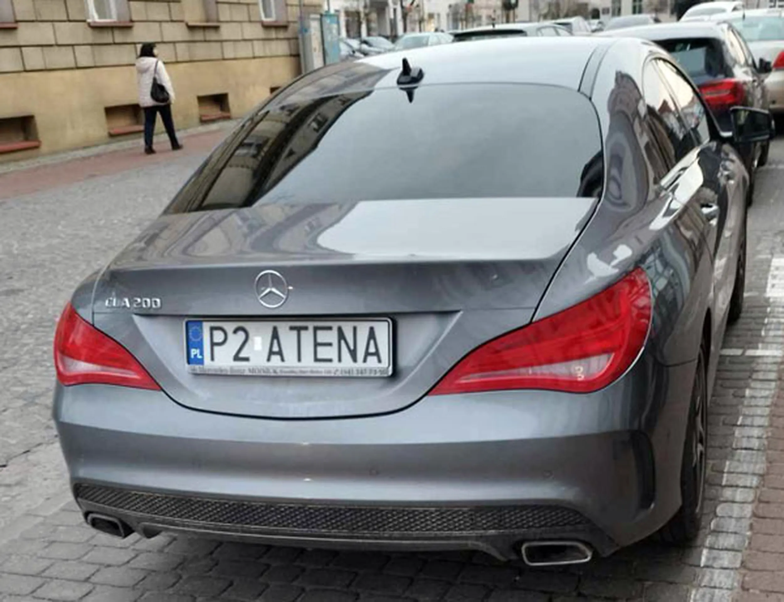 Fajny numer, blacha P2 ATENA